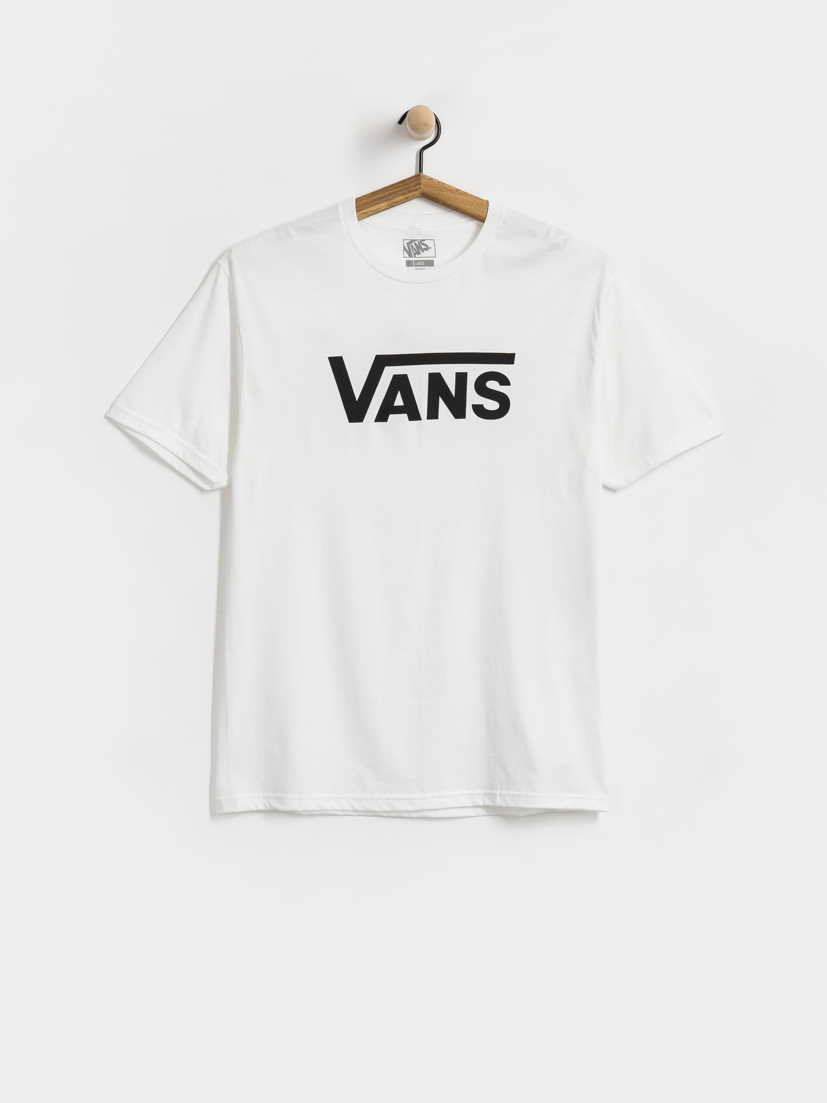 Тениска Vans Classic Drop V (white/black)