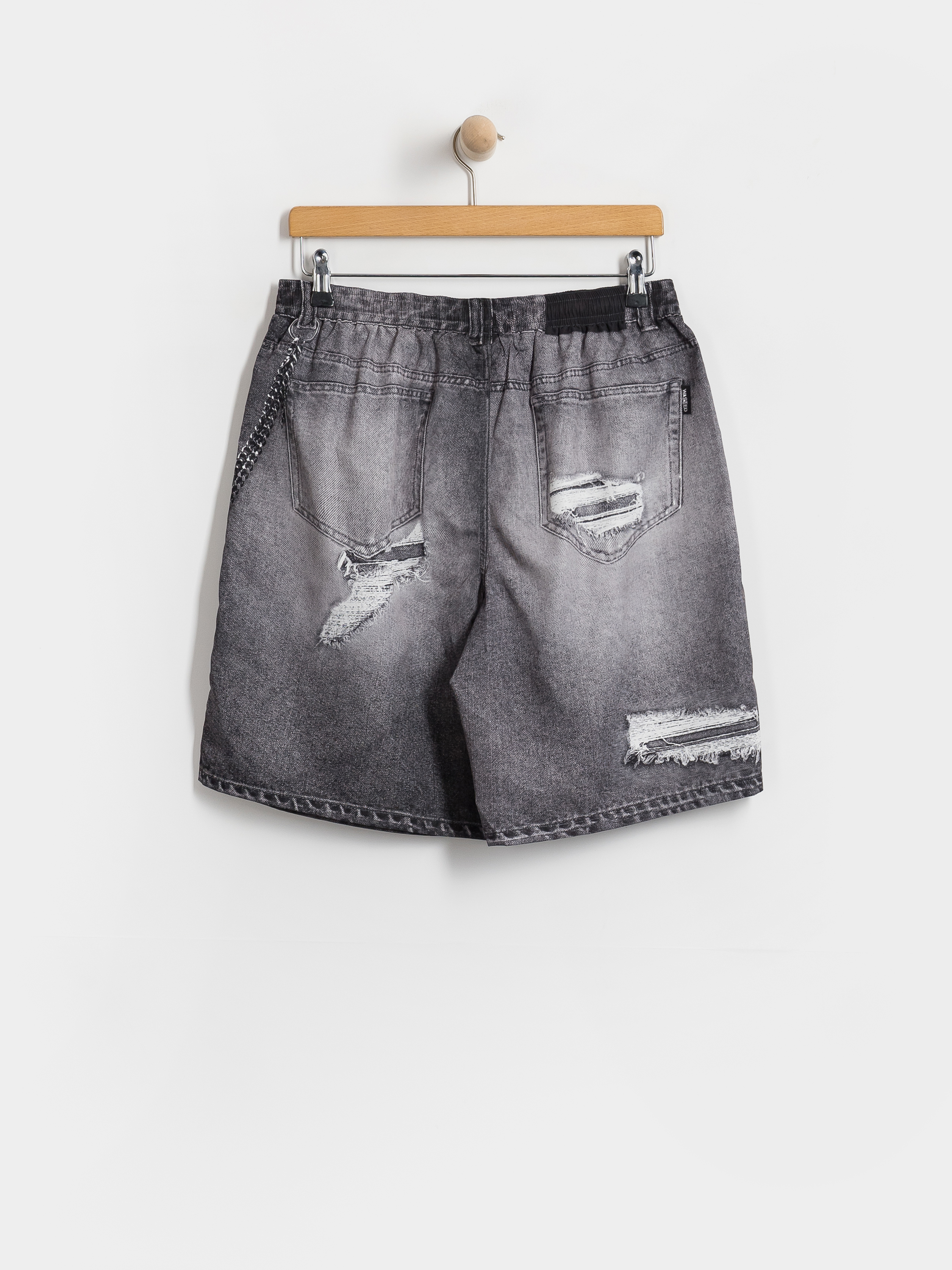 Къси панталони Wasted Paris Destroy Trompe L'Oeil Swimsuit (faded black)