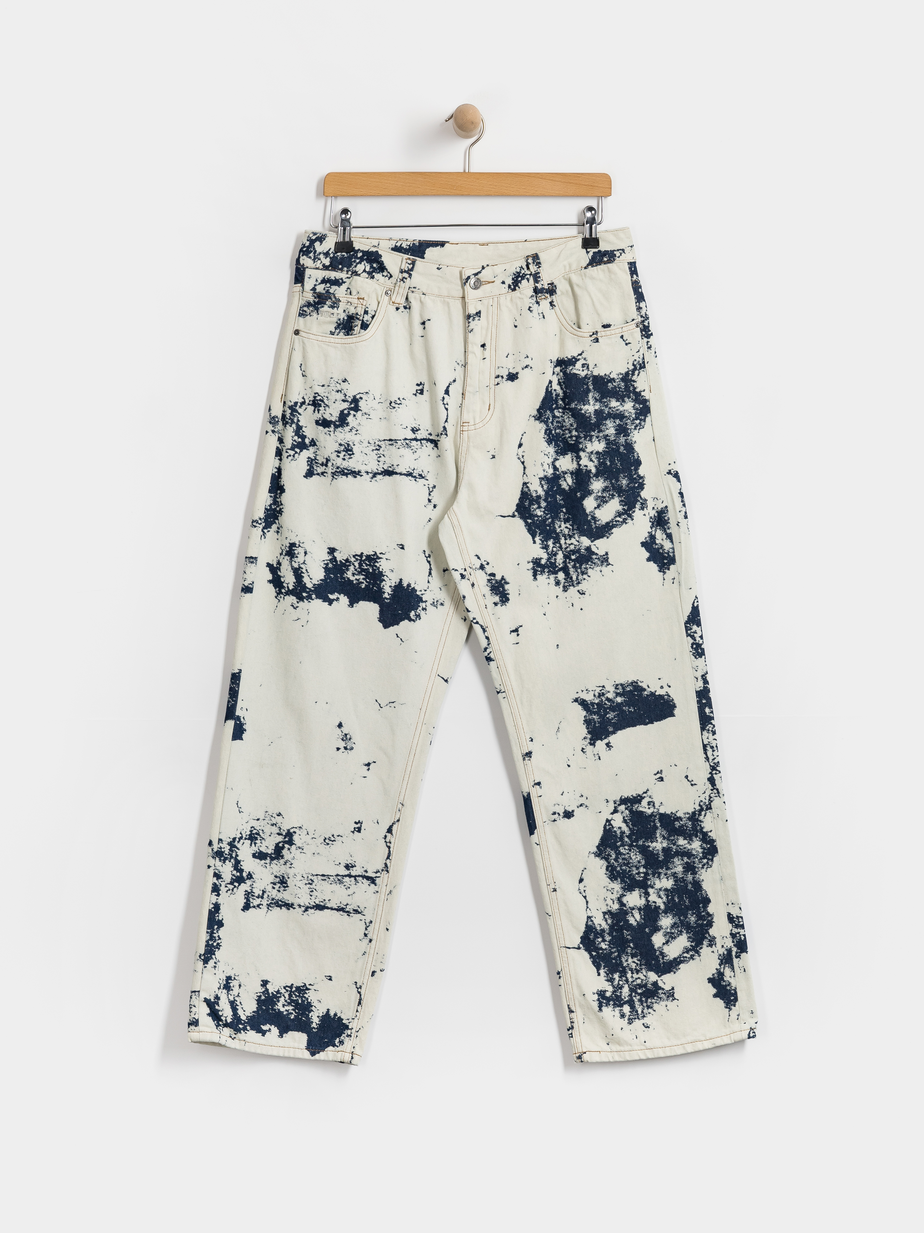 Панталони Wasted Paris Bleached Manc (acid washed blue)