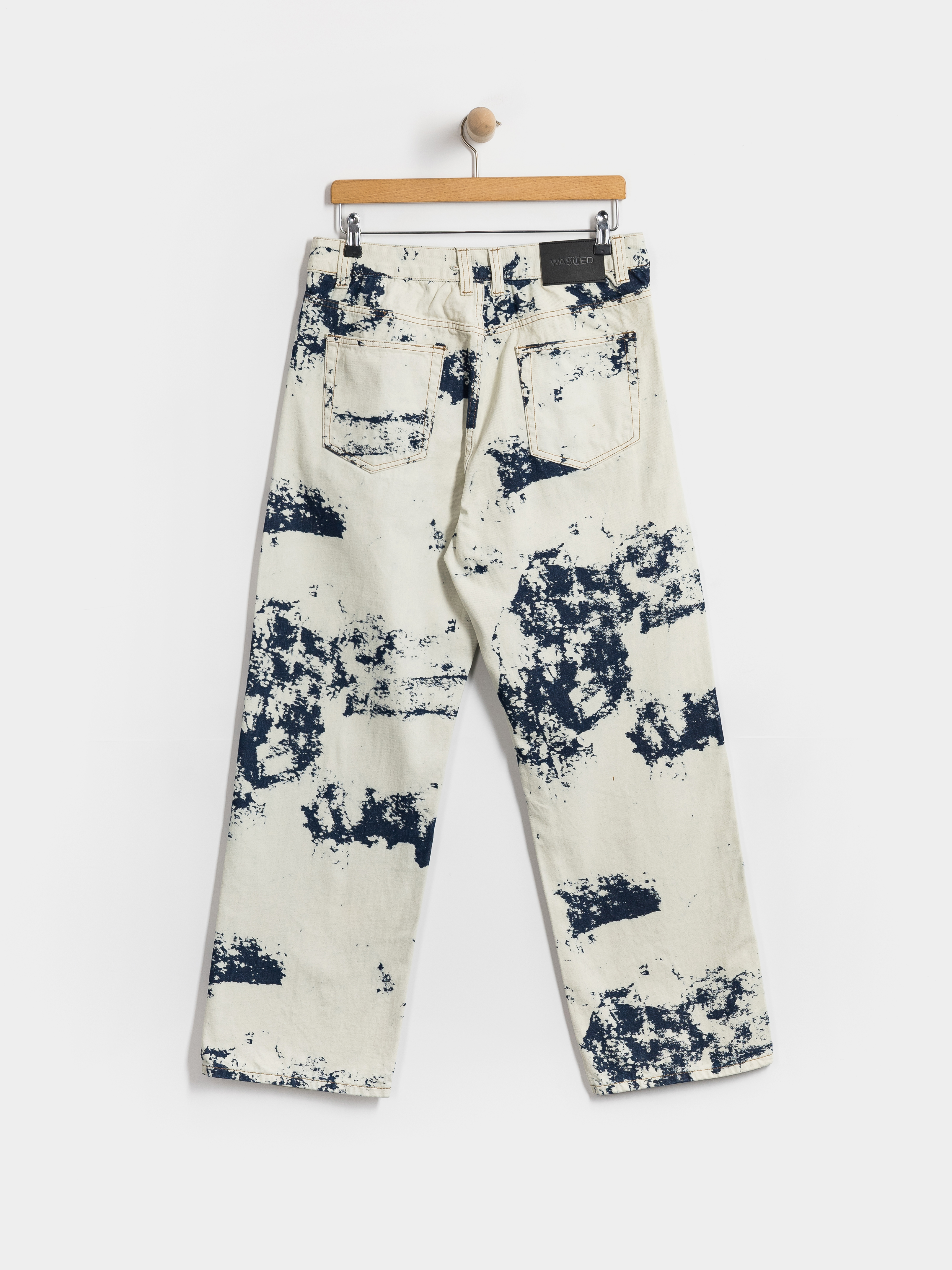 Панталони Wasted Paris Bleached Manc (acid washed blue)