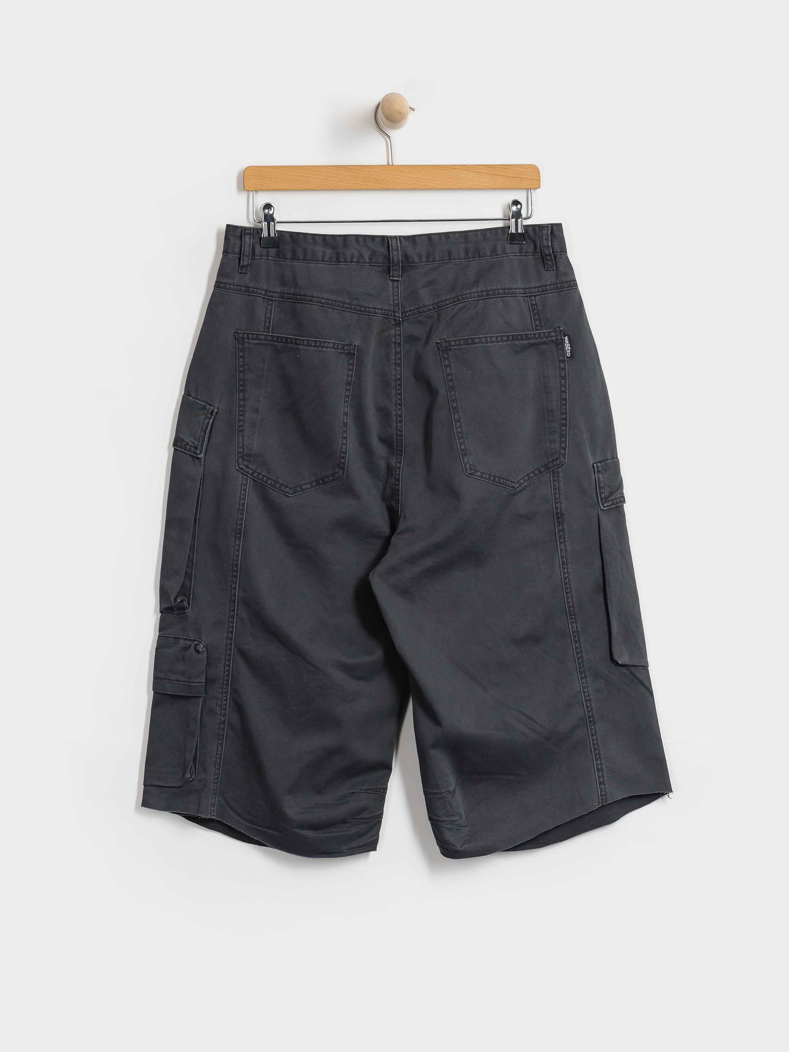 Къси панталони Wasted Paris Grant (faded black)