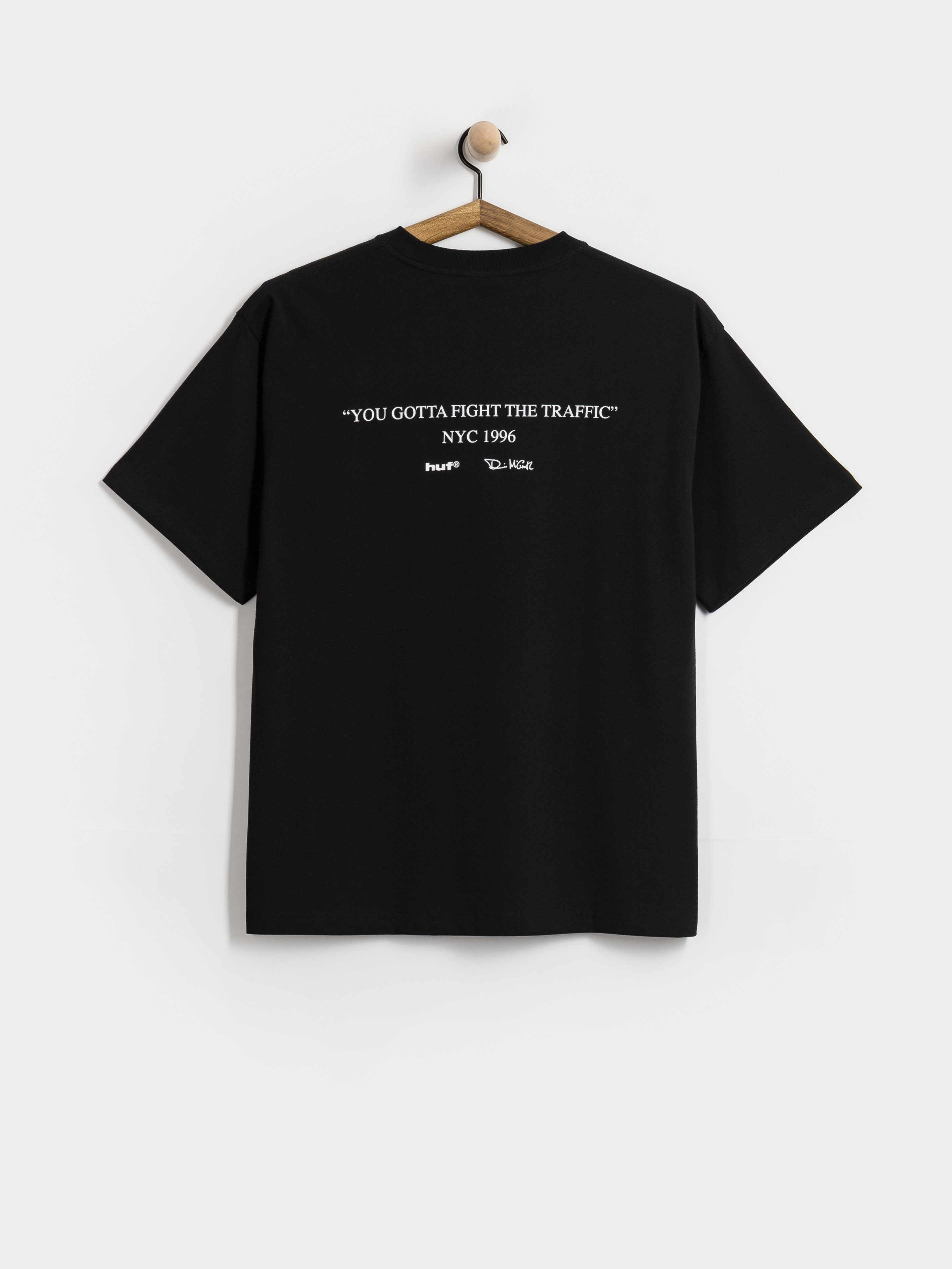 Тениска HUF Fight The Traffic (black)