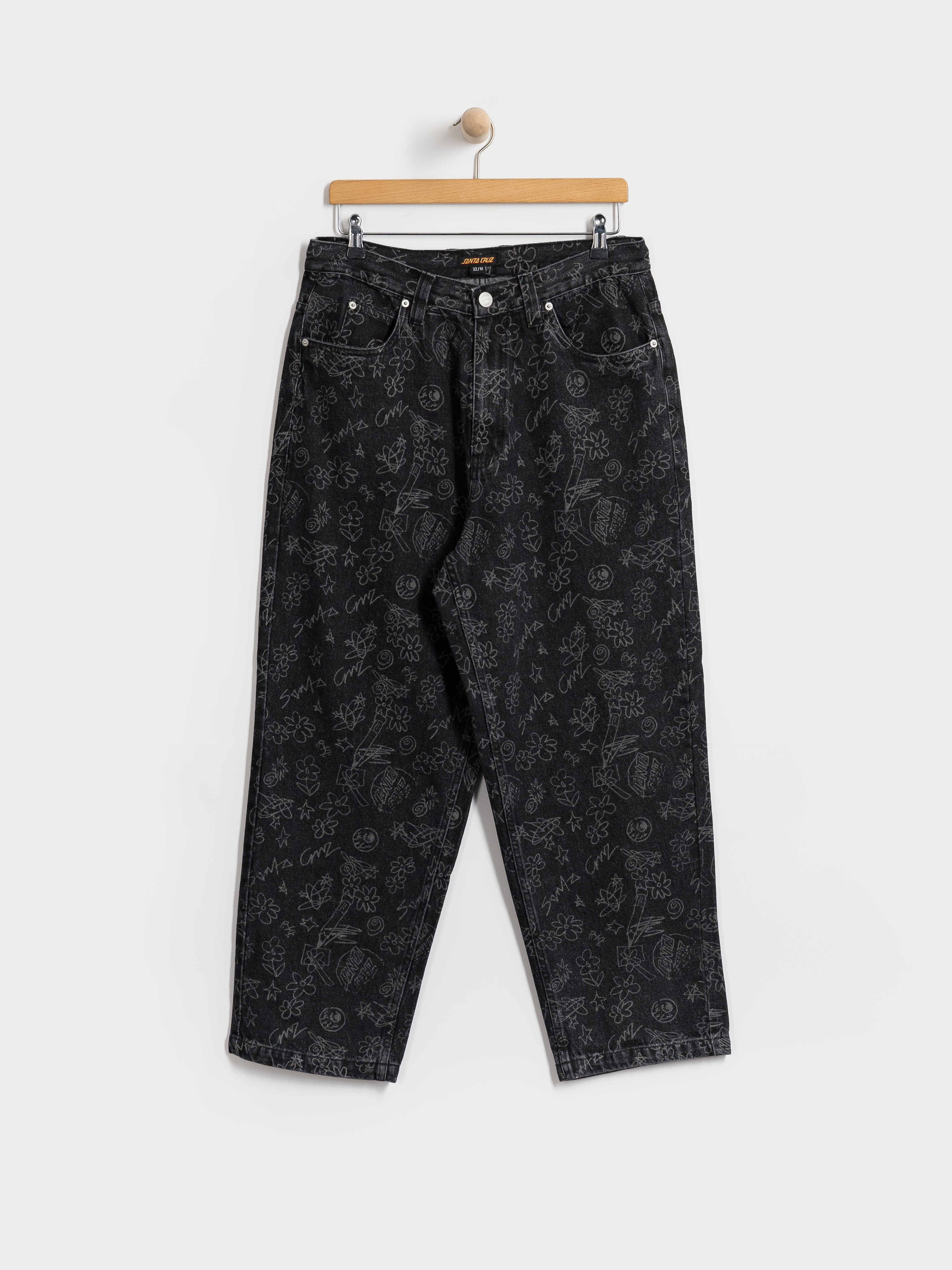 u041fu0430u043du0442u0430u043bu043eu043du0438 Santa Cruz Big Pants (artificial scribble)