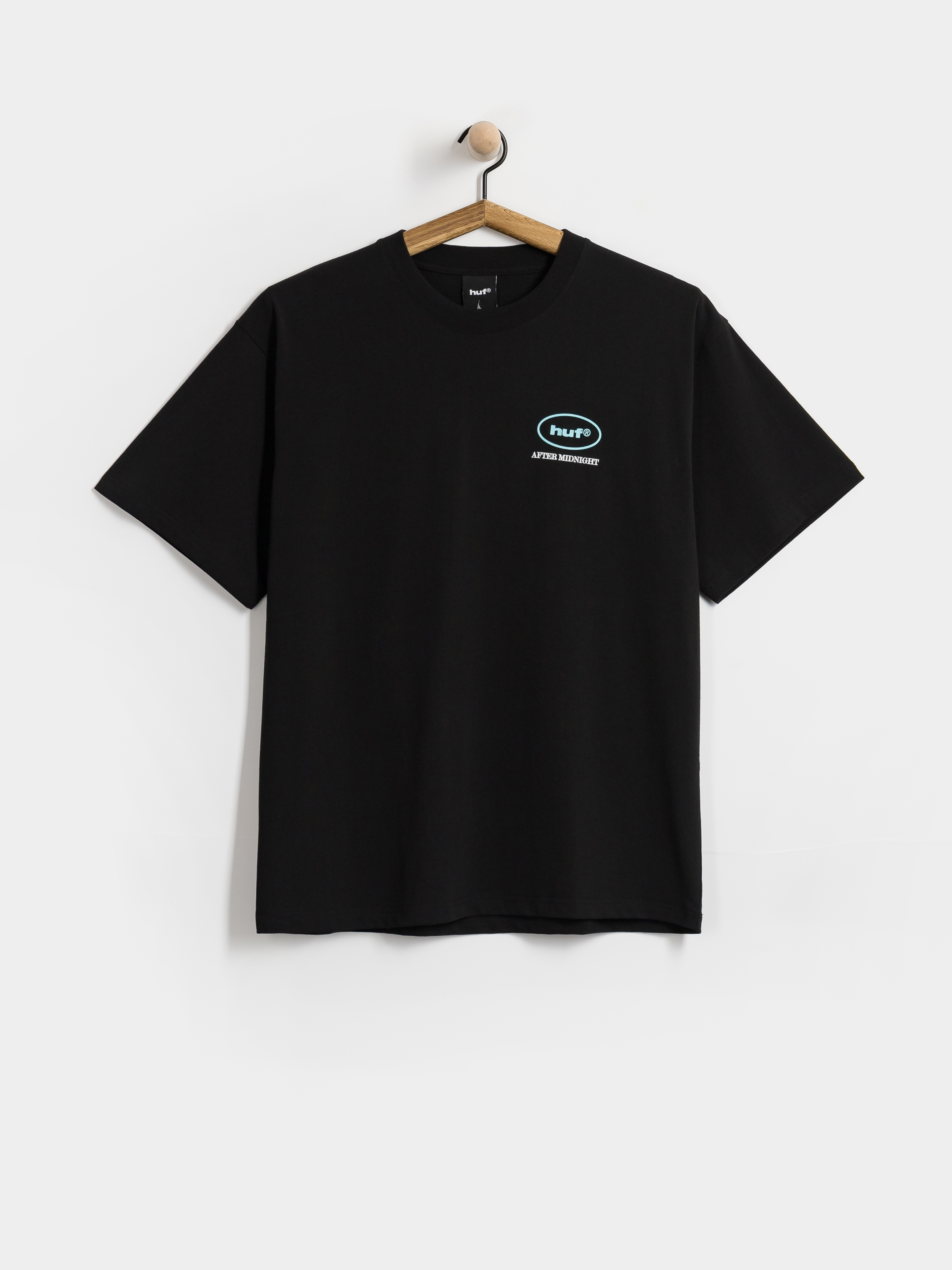 Тениска HUF After Midnight (black)