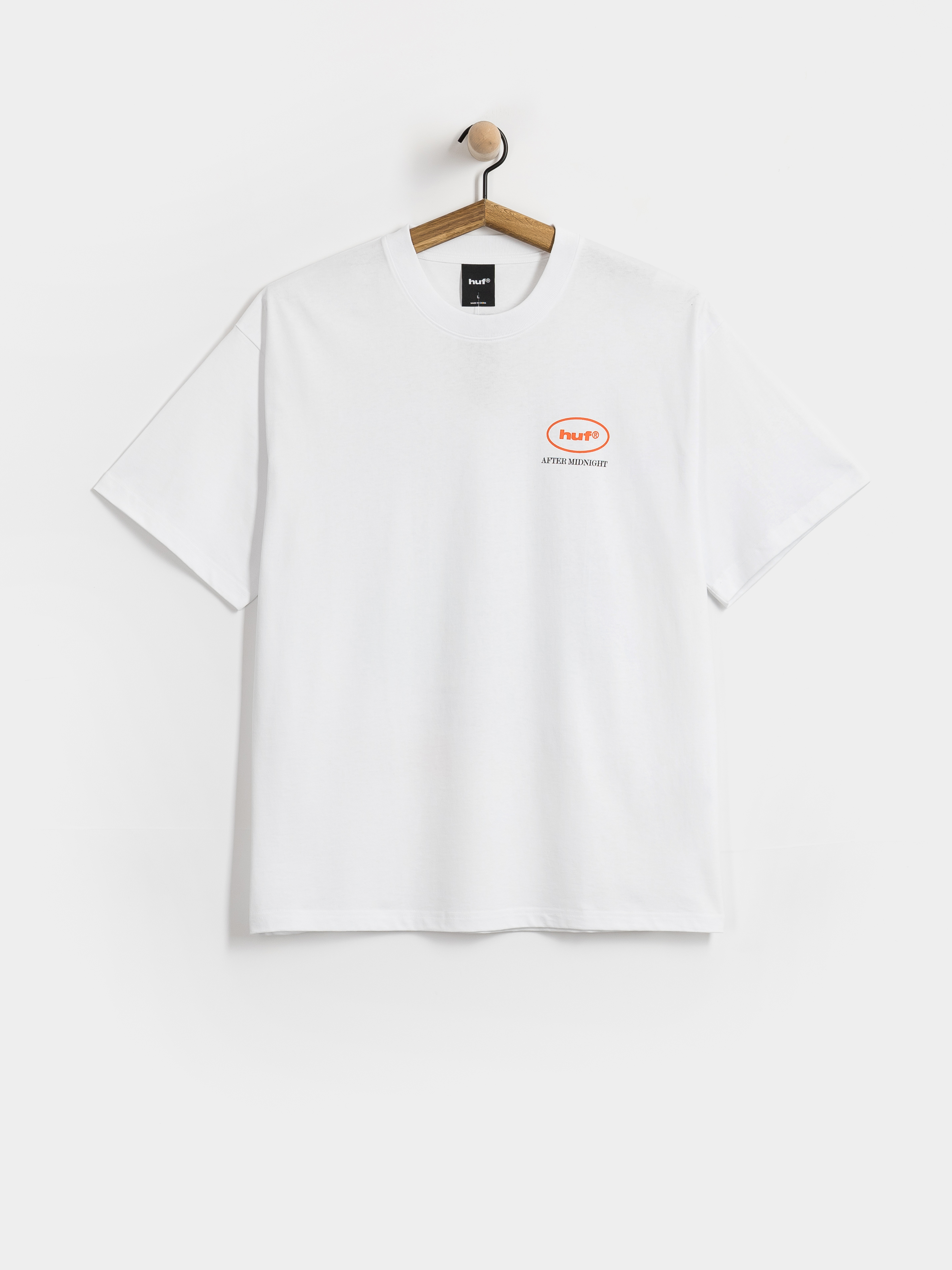 Тениска HUF After Midnight (white)