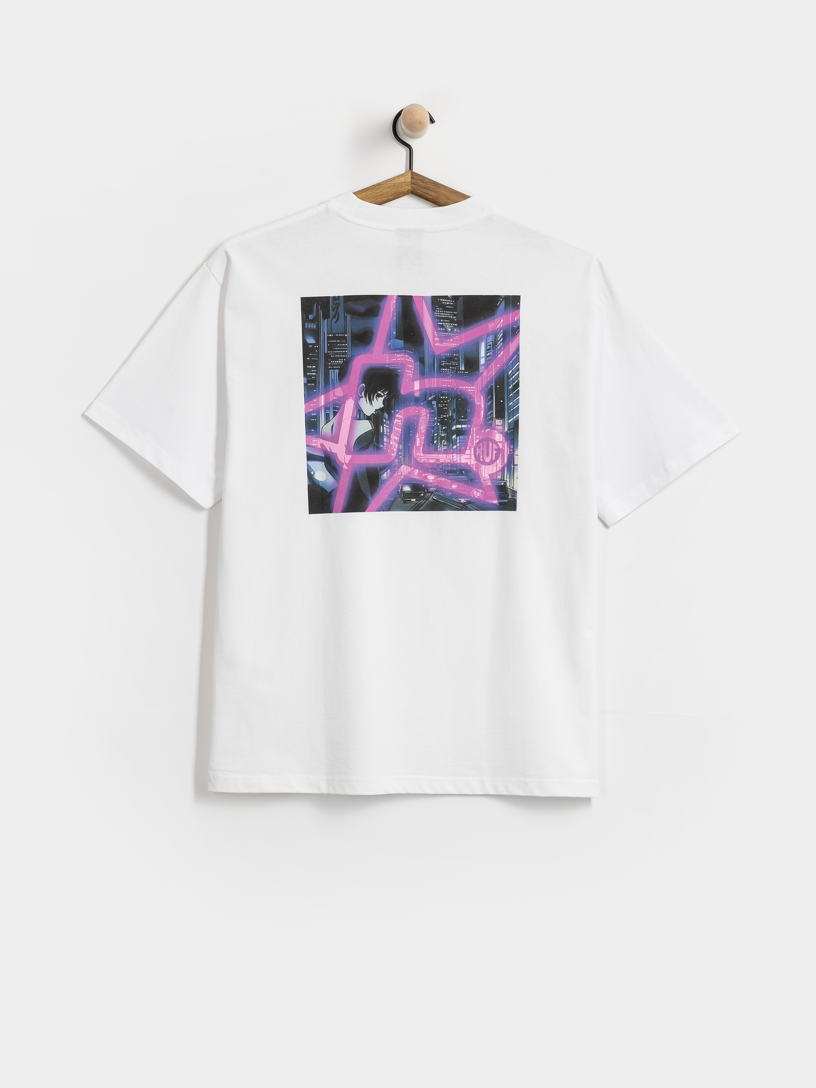 Тениска HUF Cyberpunk (white)