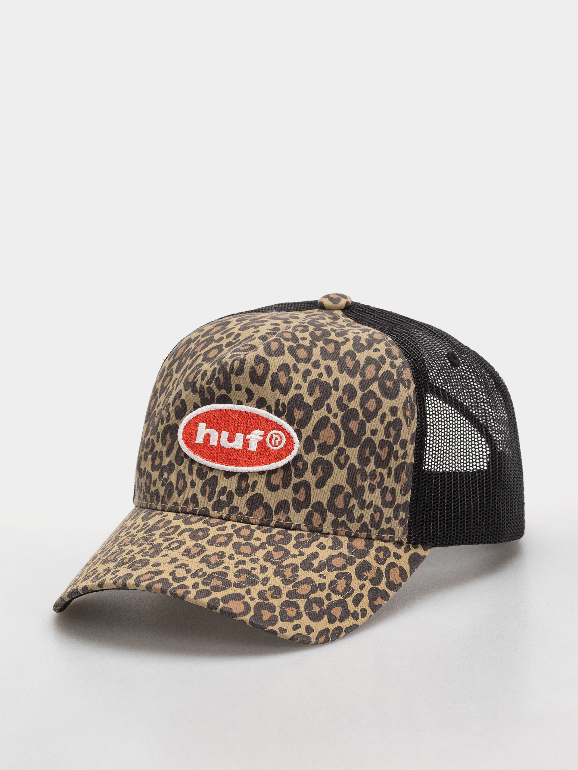 Шапка с козирка HUF Safari Trucker (leopard)