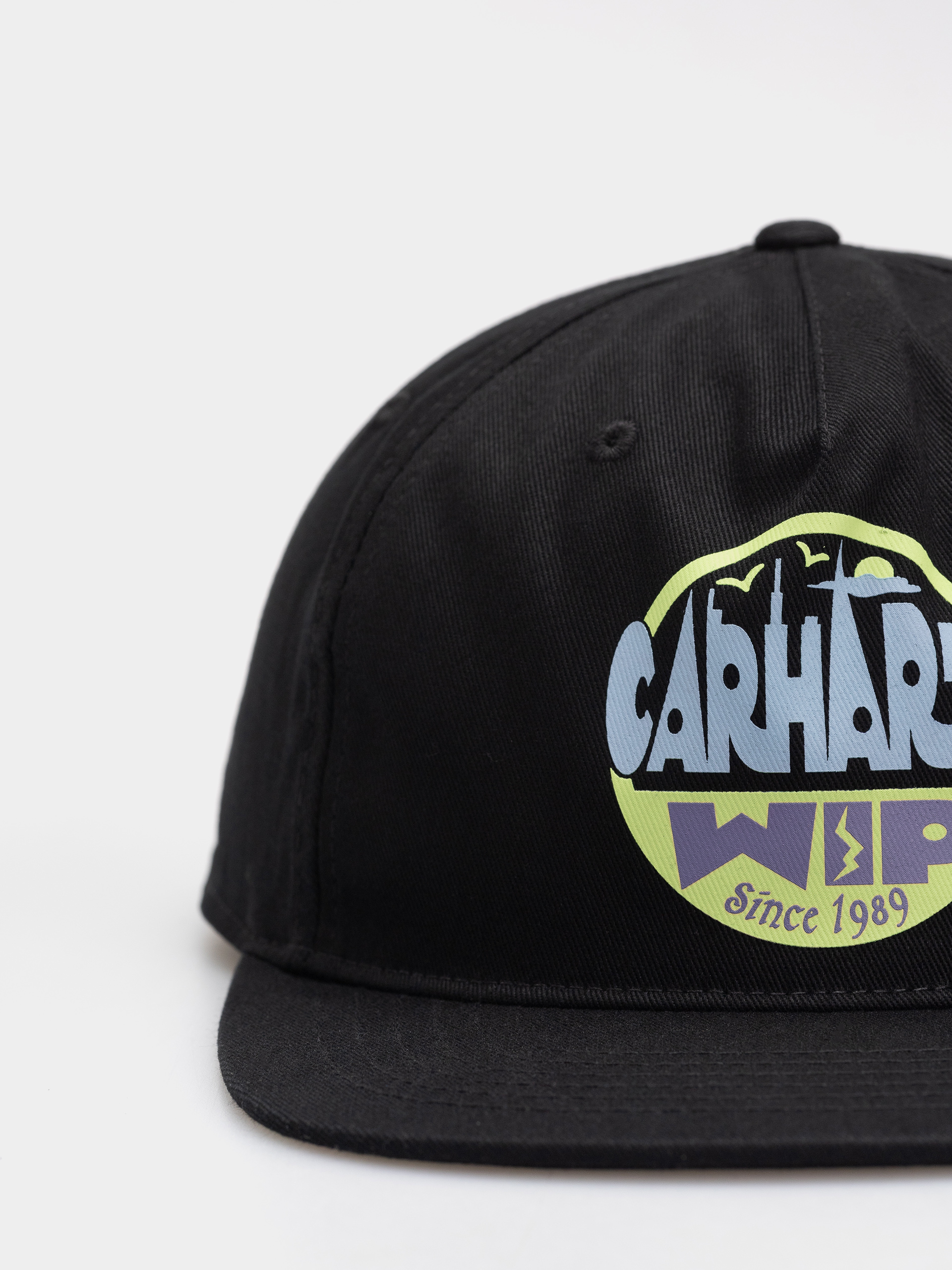 Шапка с козирка Carhartt WIP Luggage Label (black)