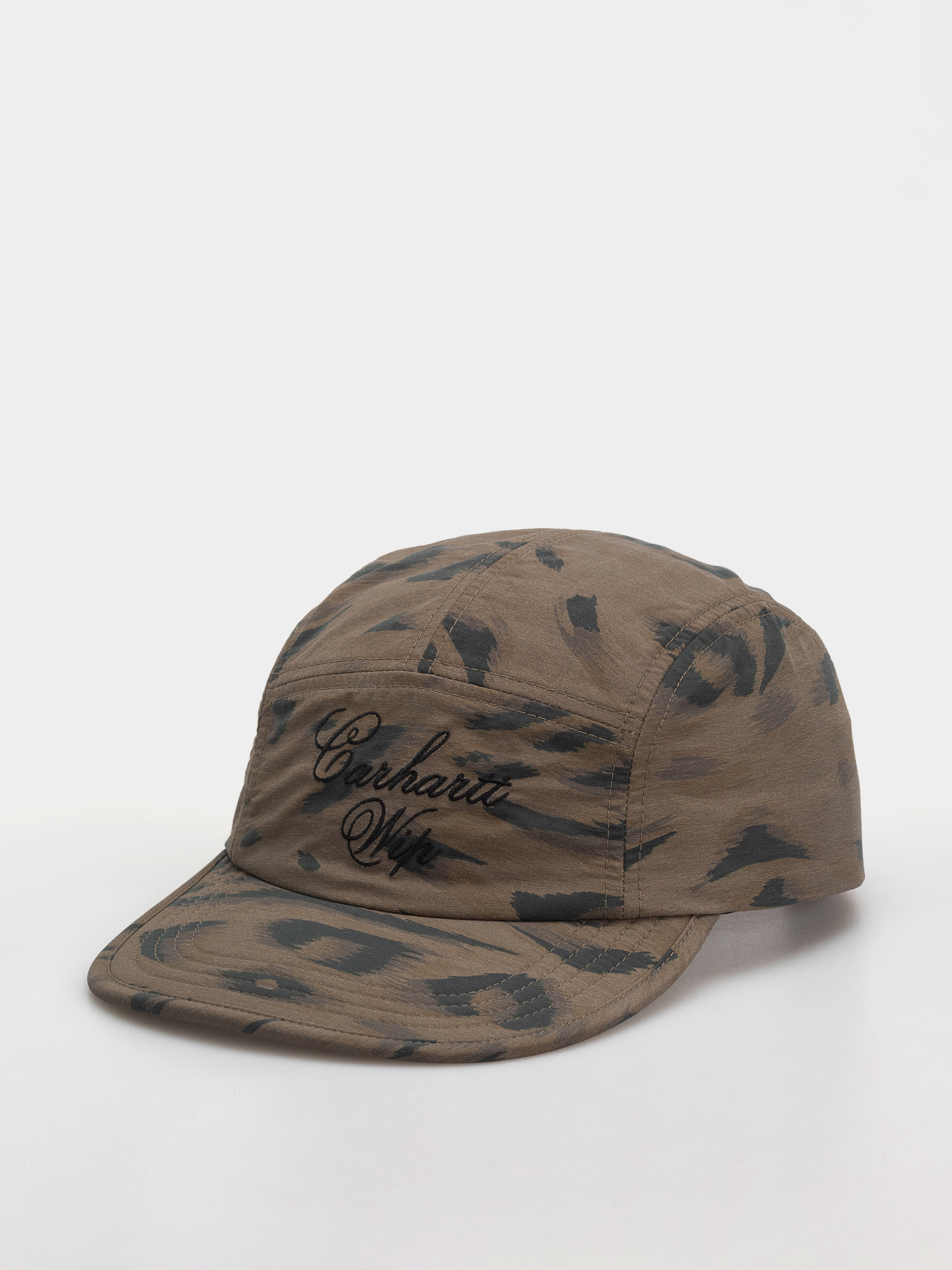 Шапка с козирка Carhartt WIP Travon (duck feather print cypress/black)