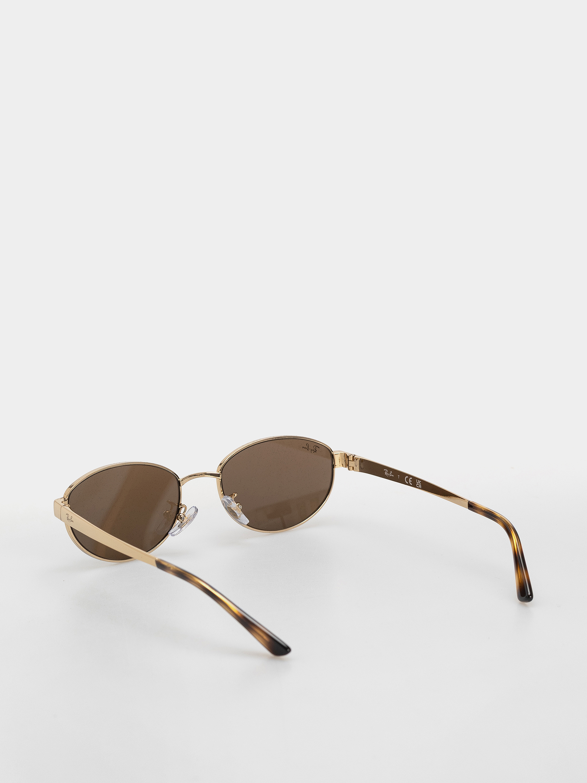 Слънчеви очила Ray-Ban Rb3774D (polerowany złoto arista/ciemnobrązowy)