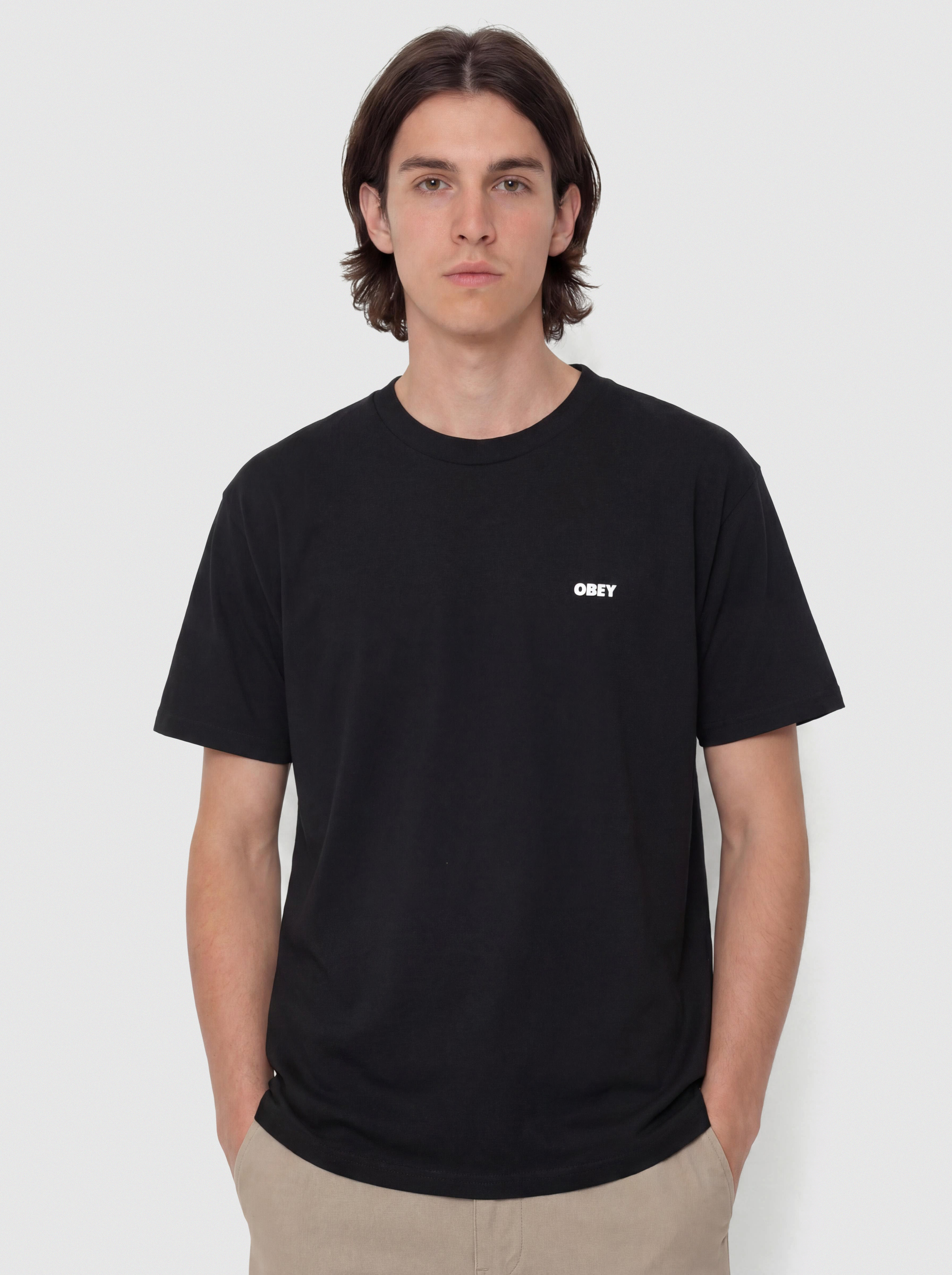 Тениска OBEY Chalky Icon (black)