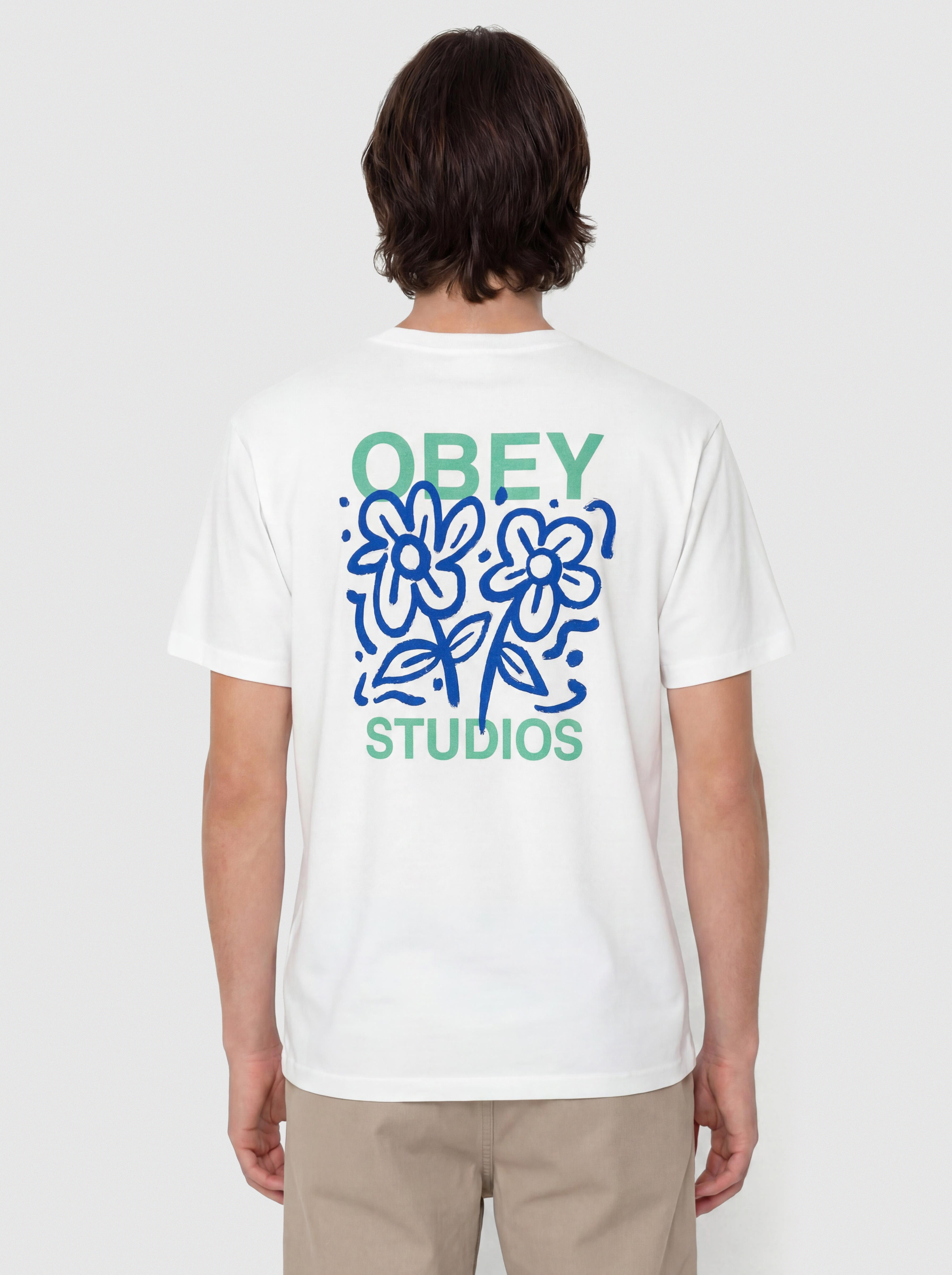 Тениска OBEY Grown With Love (white)