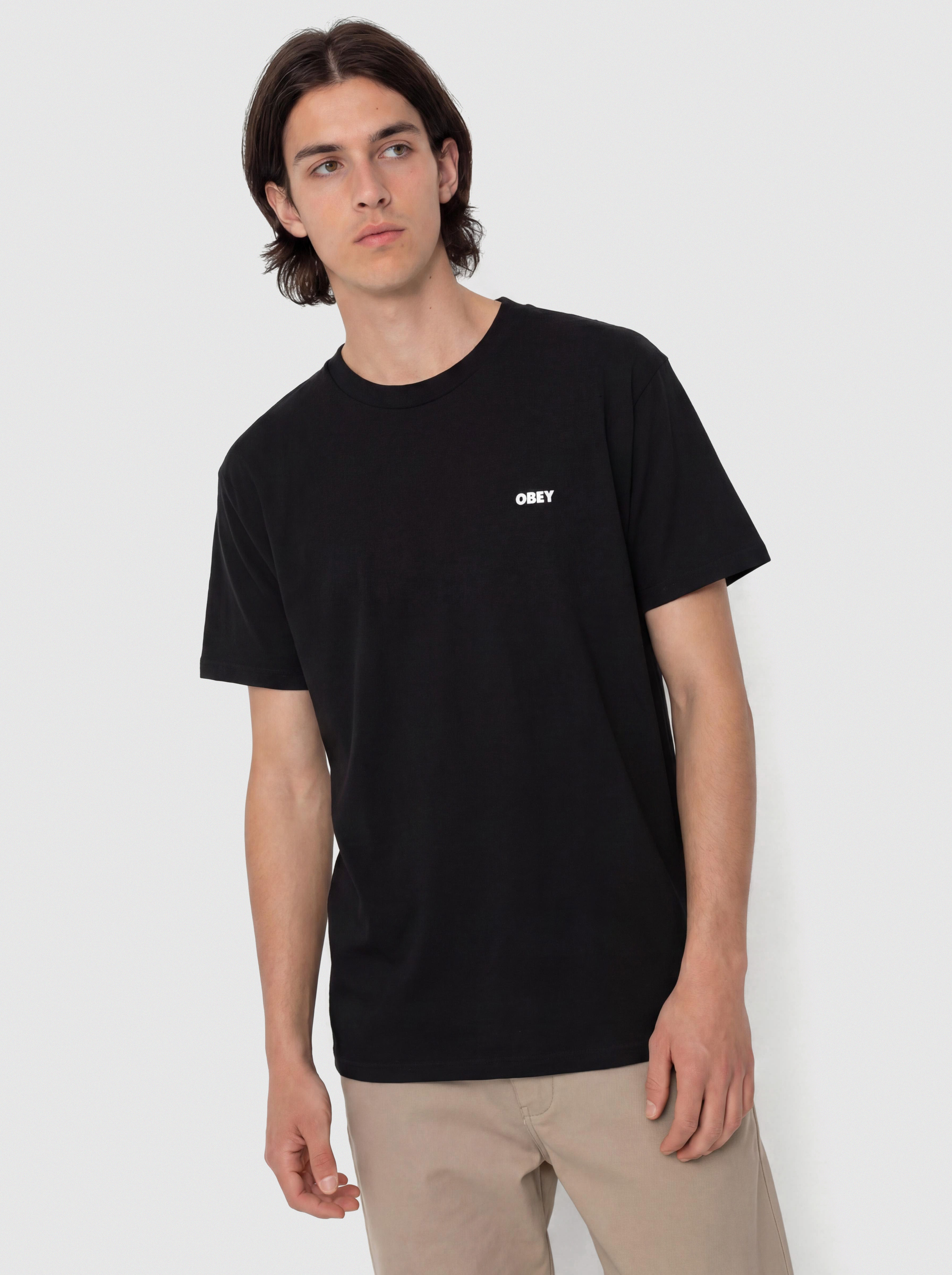 Тениска OBEY Chalky Icon (black)