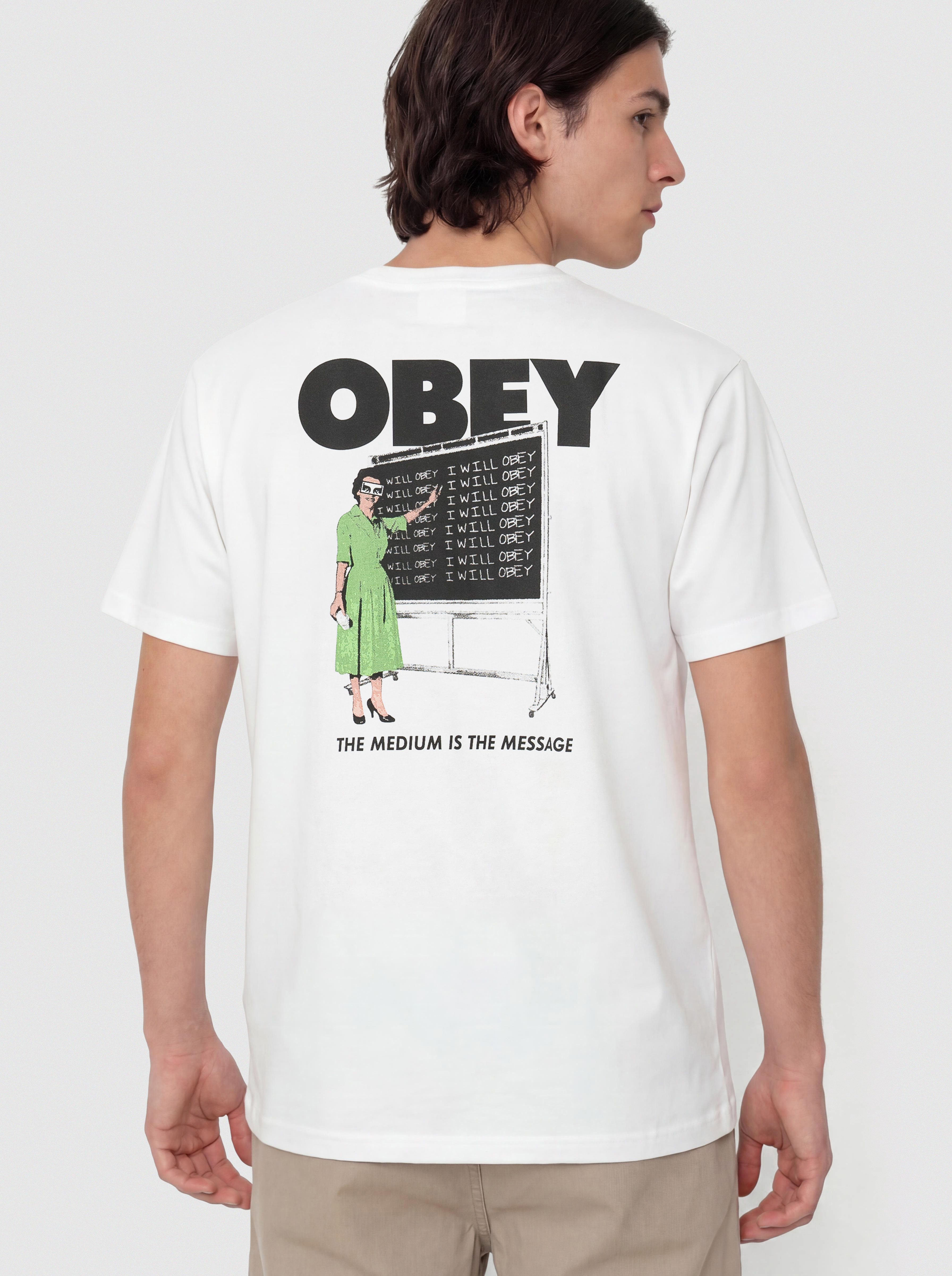 Тениска OBEY I Will Obey (white)