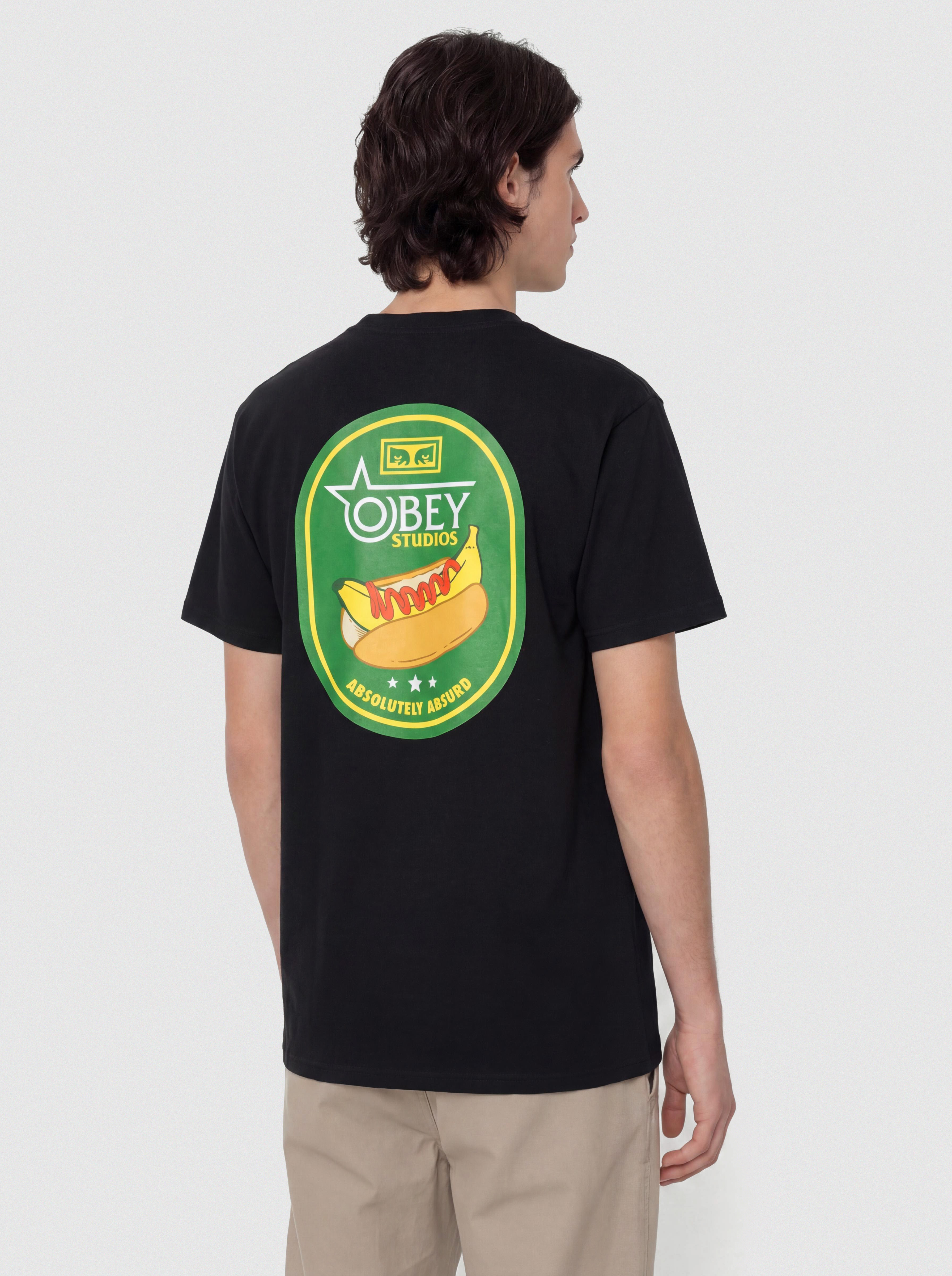 Тениска OBEY Absolutely Absurd (black)