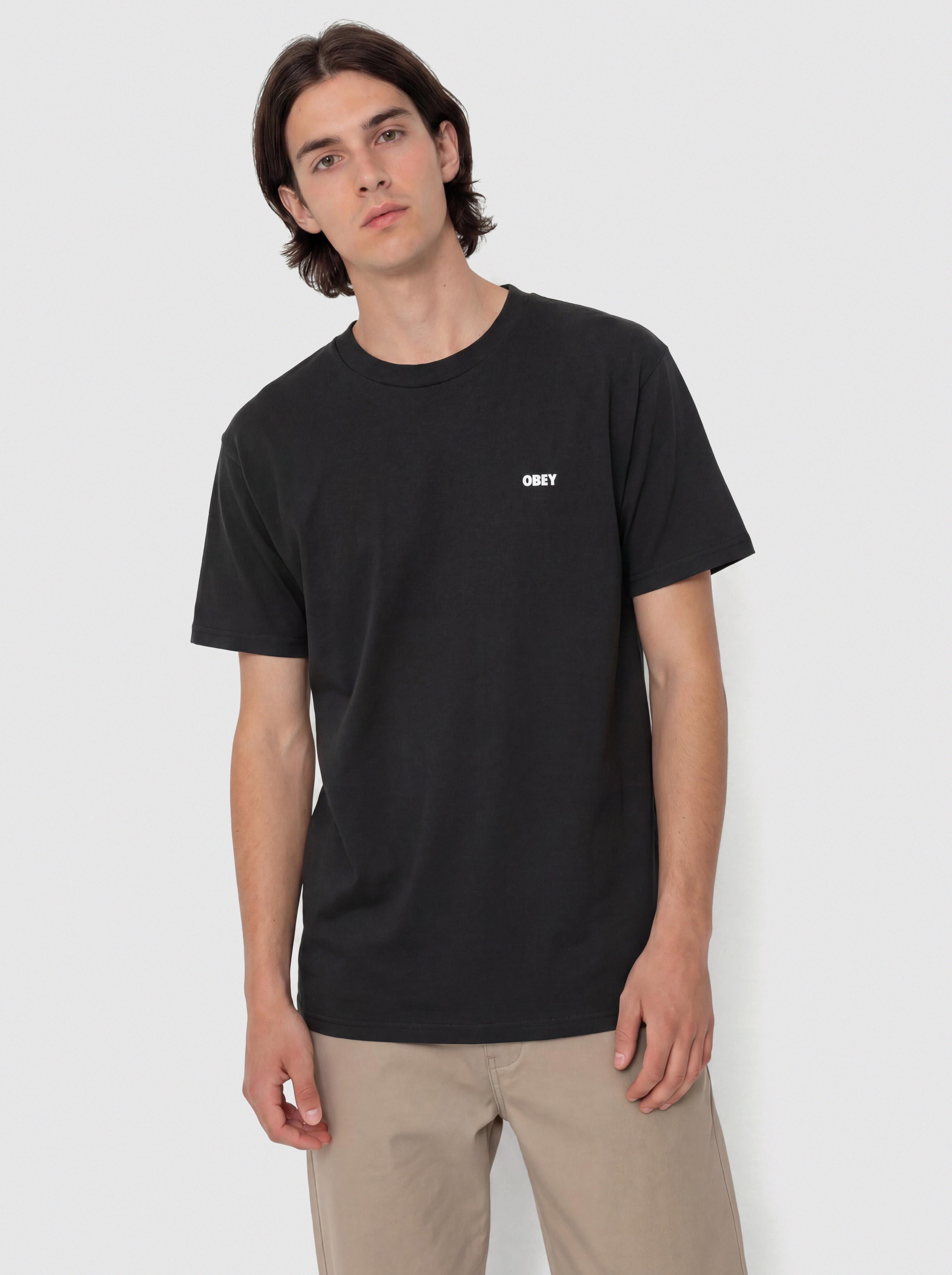 Тениска OBEY Truth To Power (vintage black)