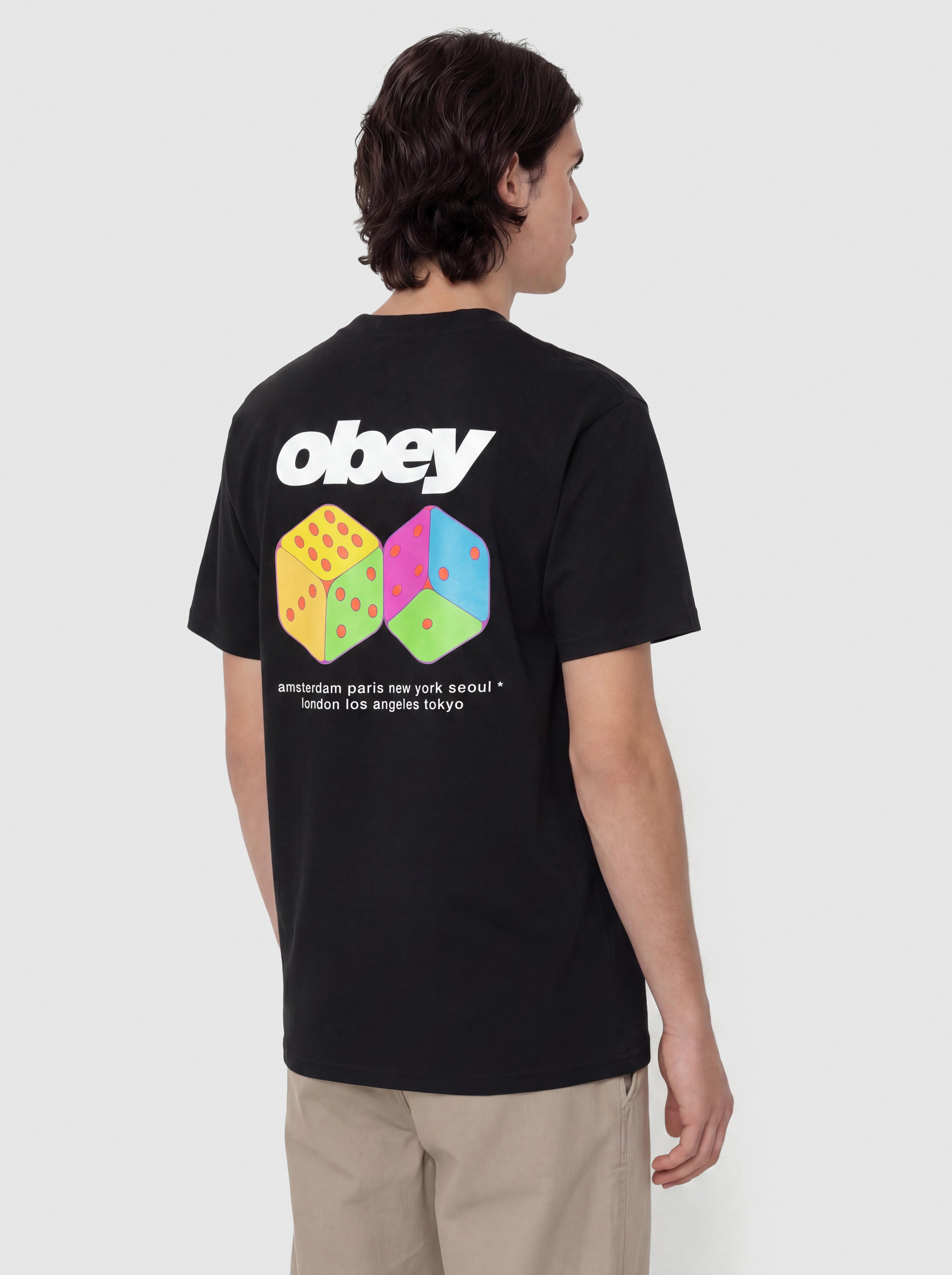 Тениска OBEY Dice (black)