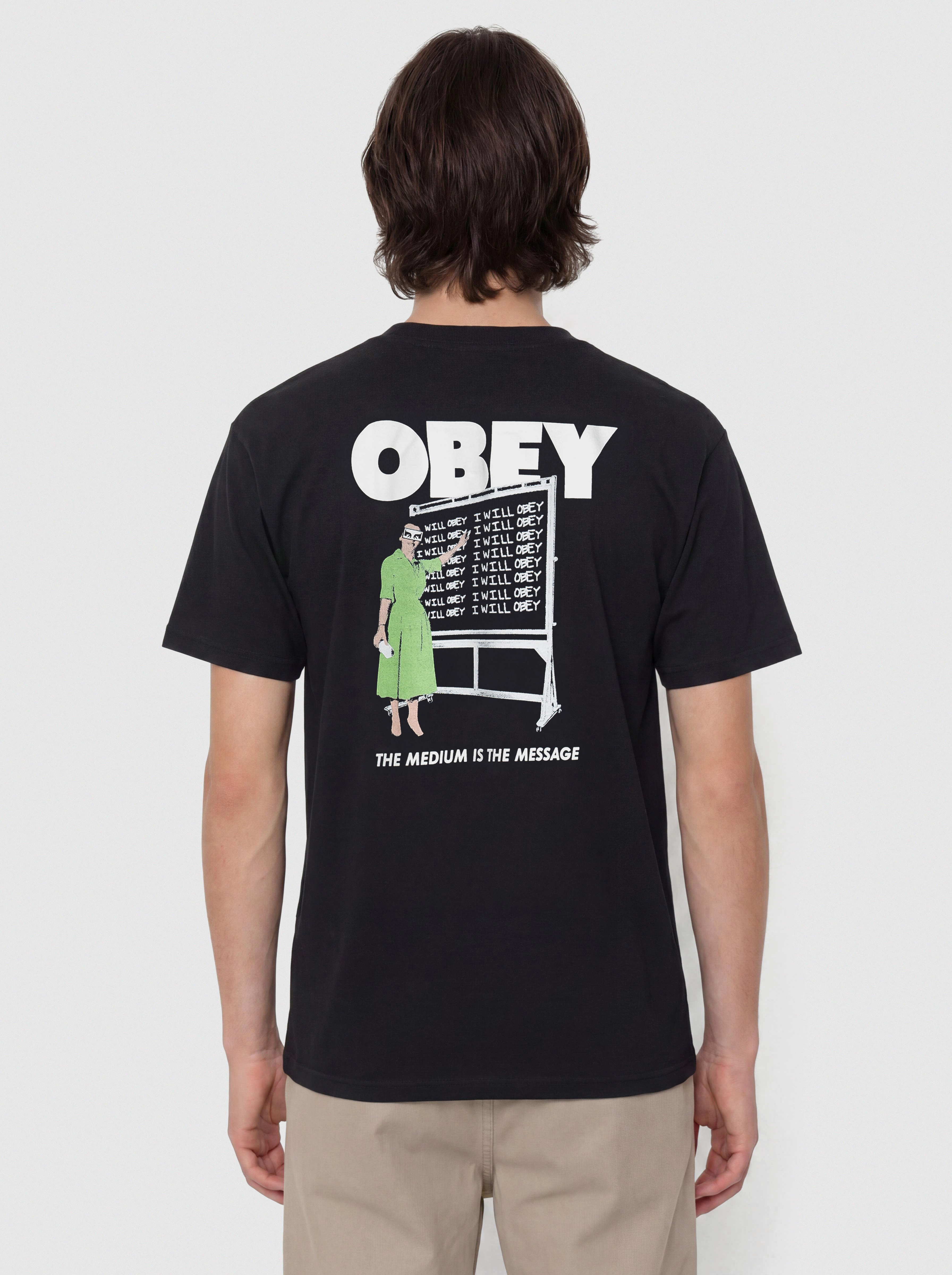 Тениска OBEY I Will Obey (black)