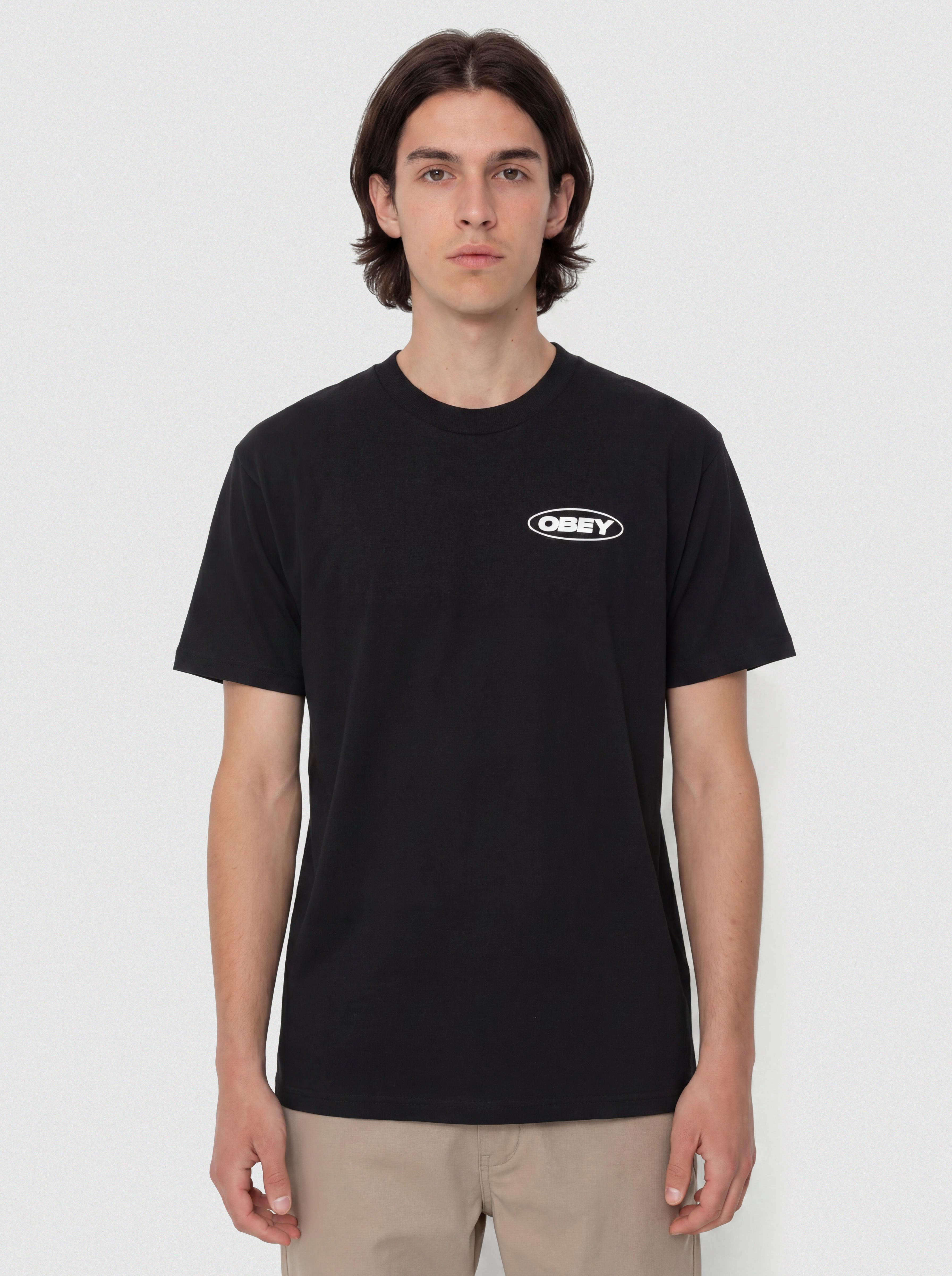 Тениска OBEY Global Impact (black)
