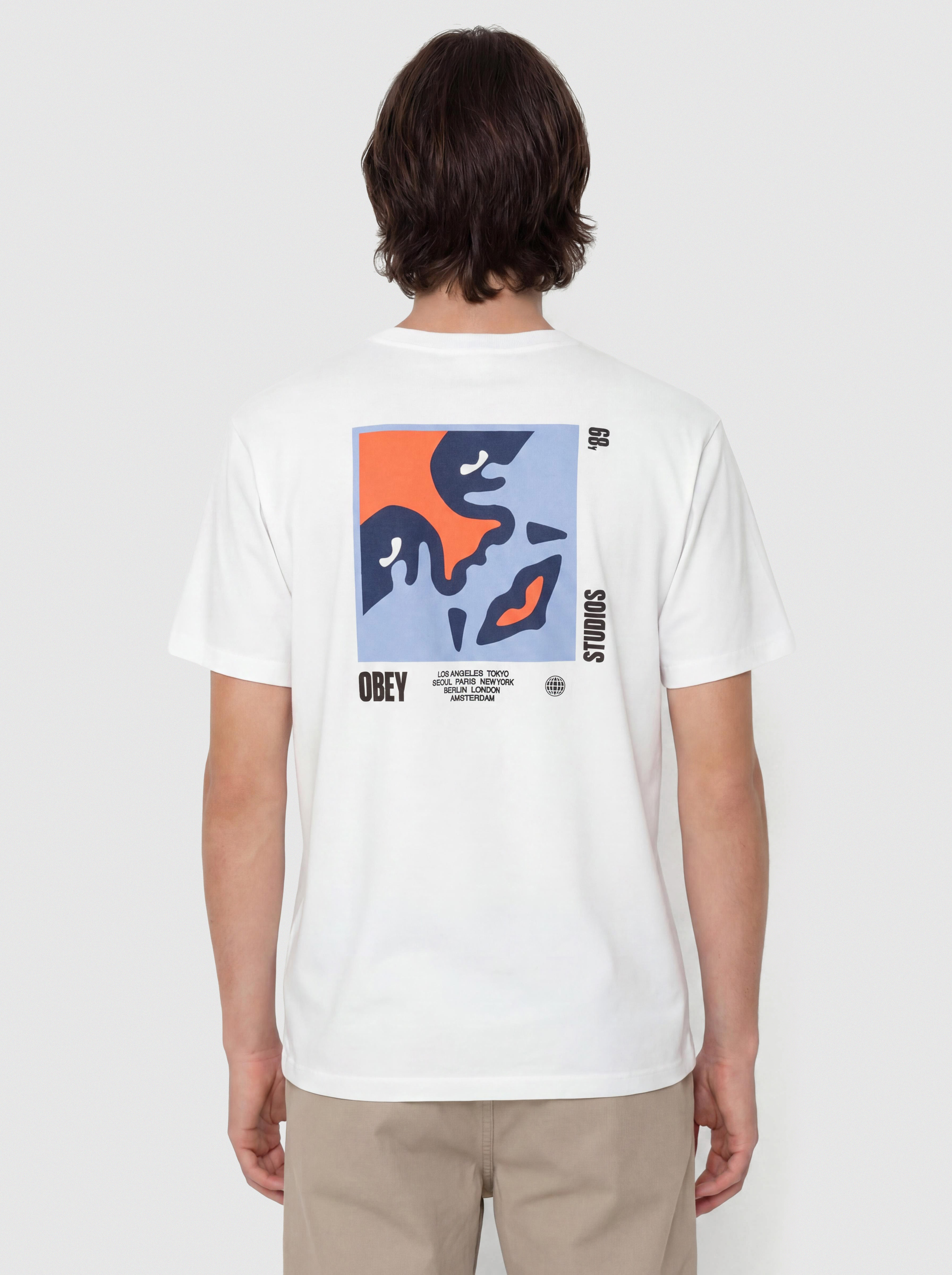 Тениска OBEY Icon 89 (white)