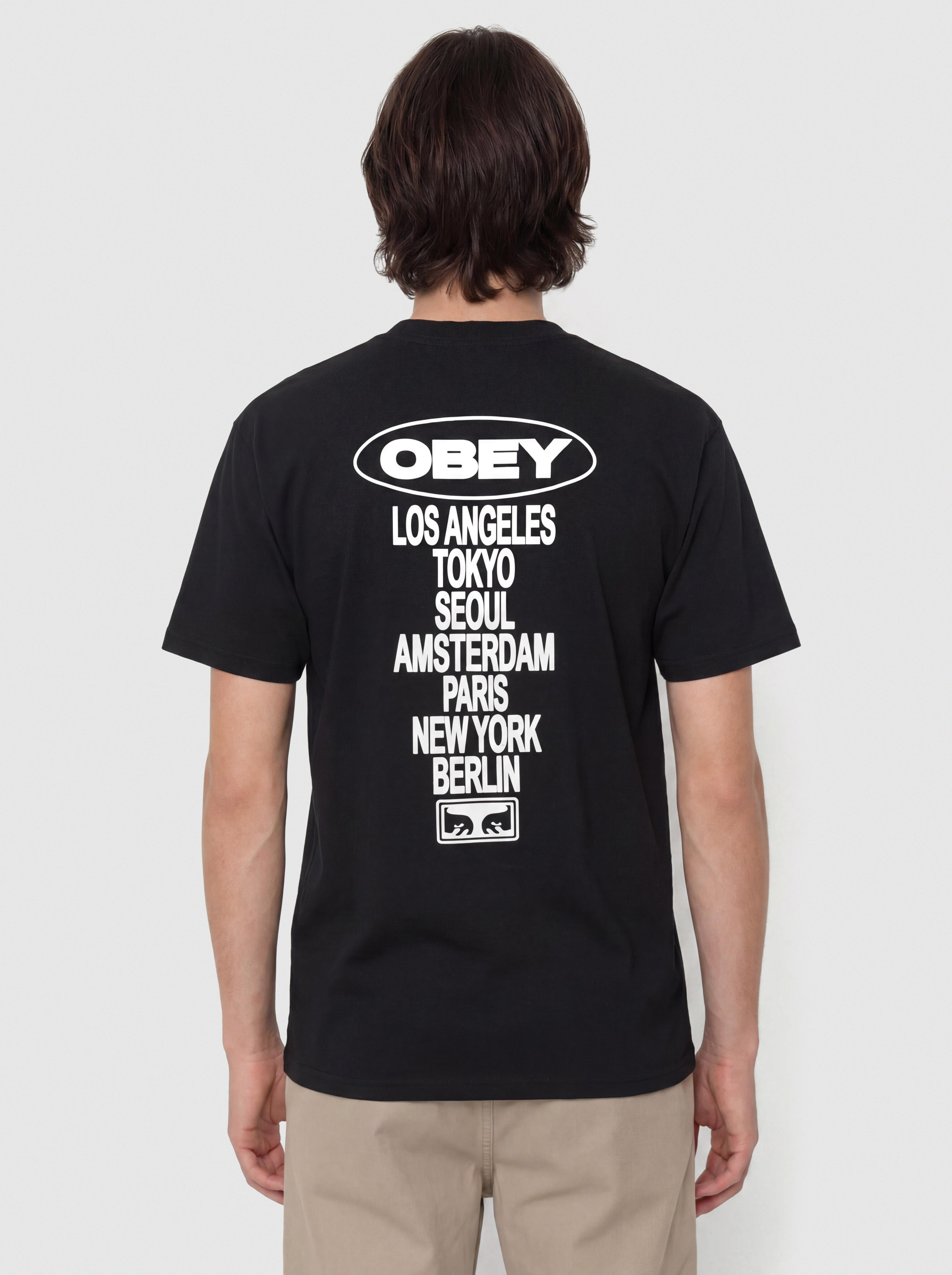 Тениска OBEY Global Impact (black)