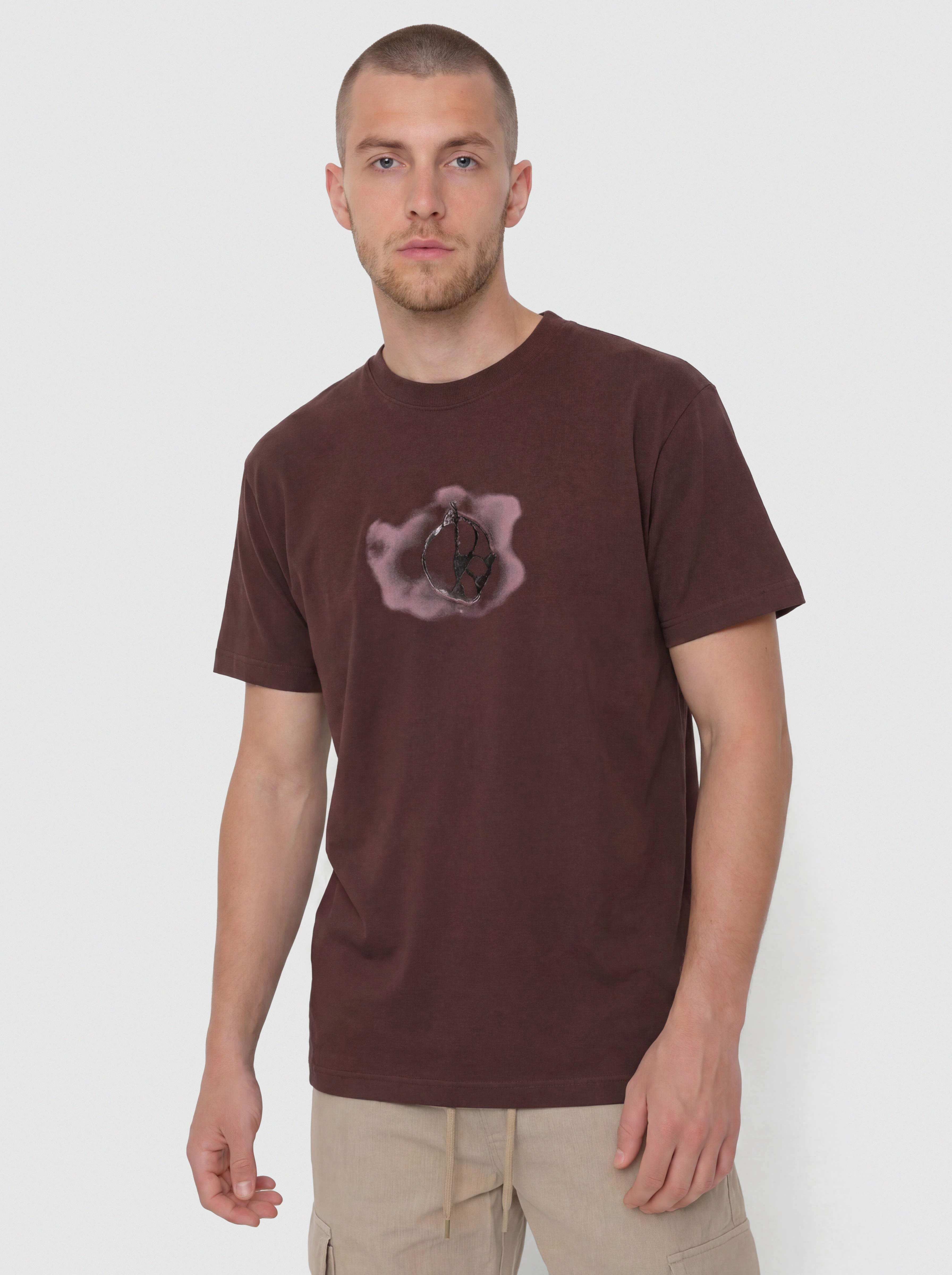 u0422u0435u043du0438u0441u043au0430 Polar Skate Metal Logo (washed bordeaux)