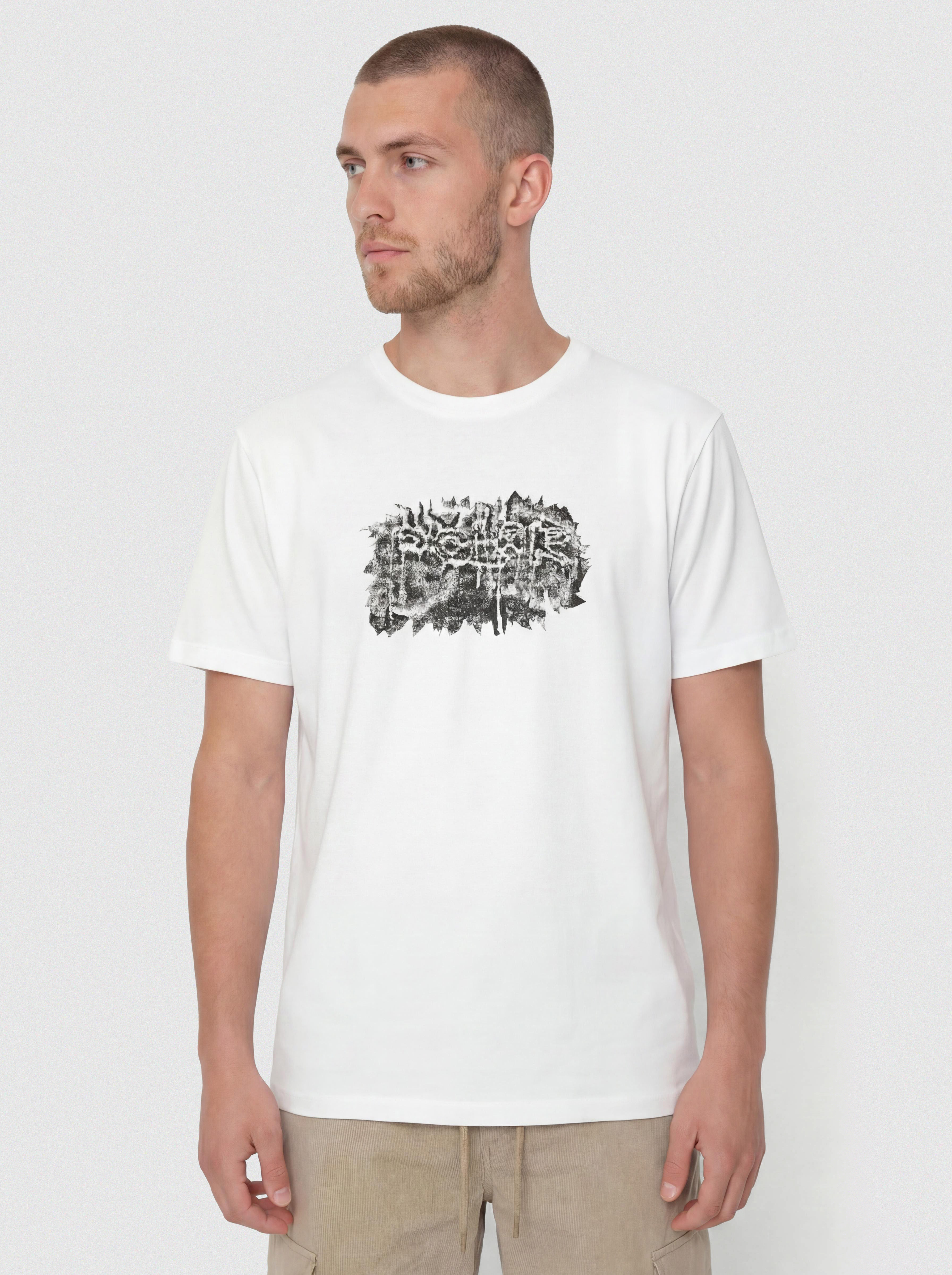 Тениска Polar Skate Wrinkle (white)