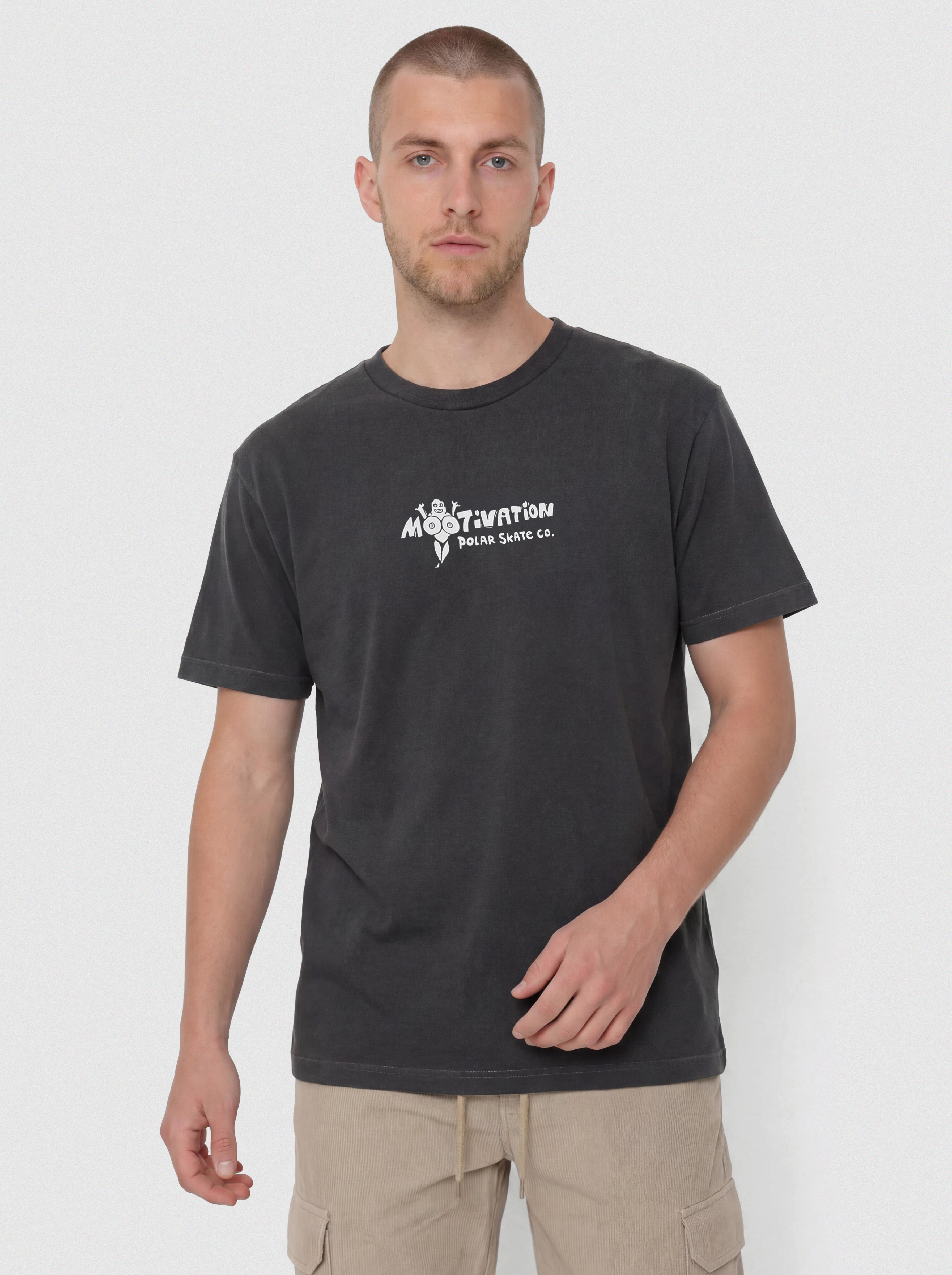 Тениска Polar Skate Band Mootivation (silver black)