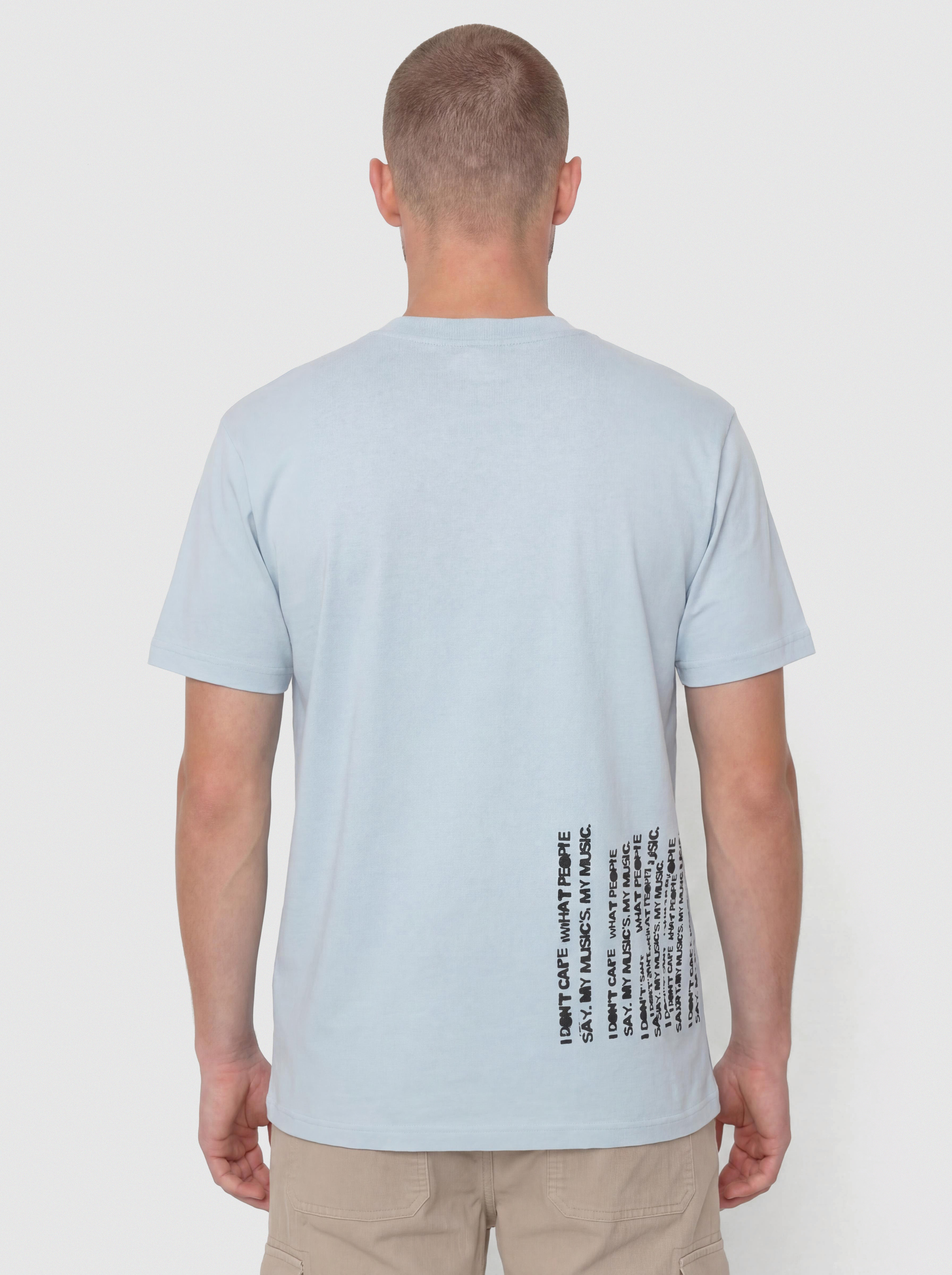 Тениска Polar Skate My Music (light blue)