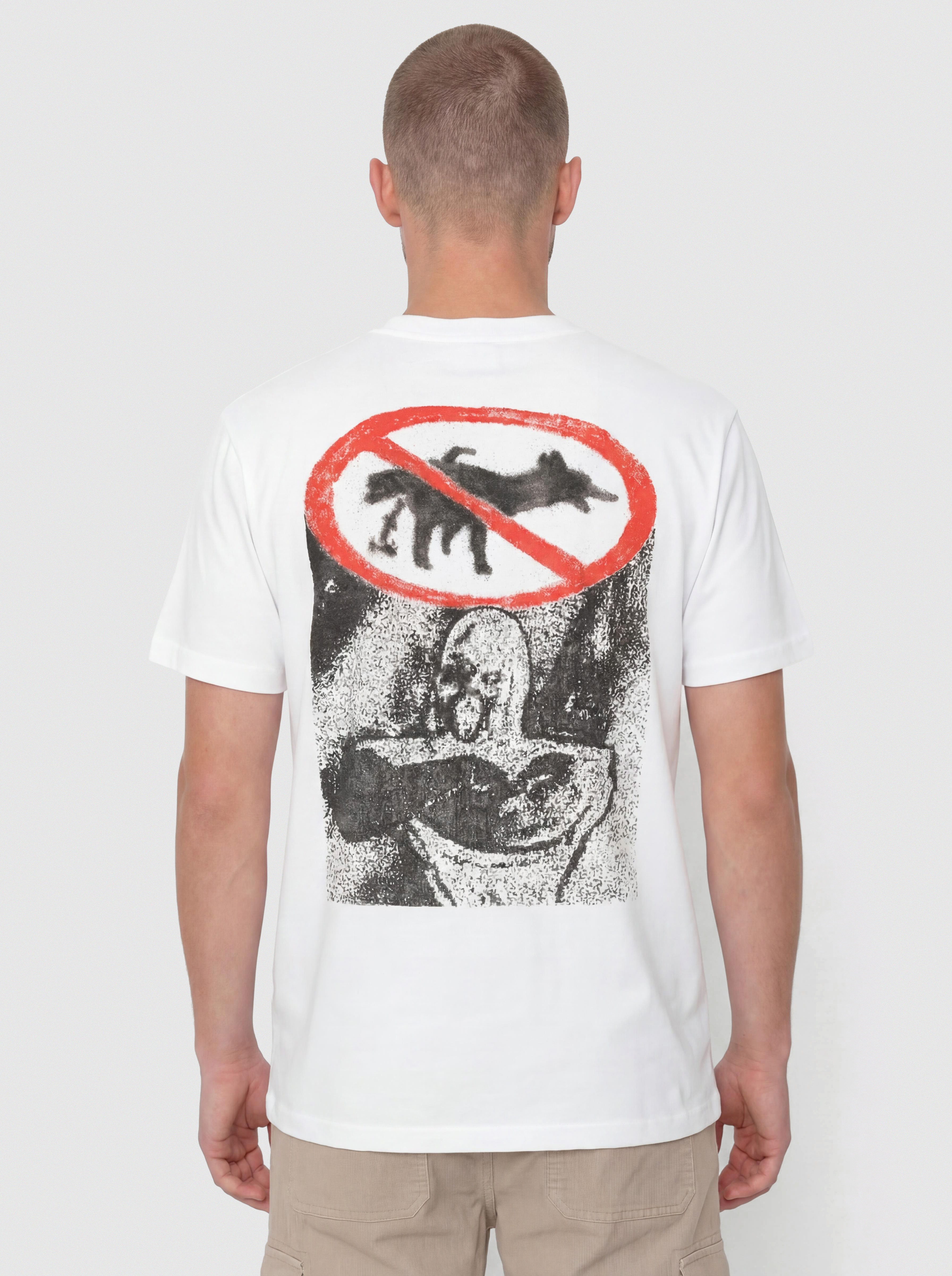 Тениска Polar Skate Lost & Found (white)