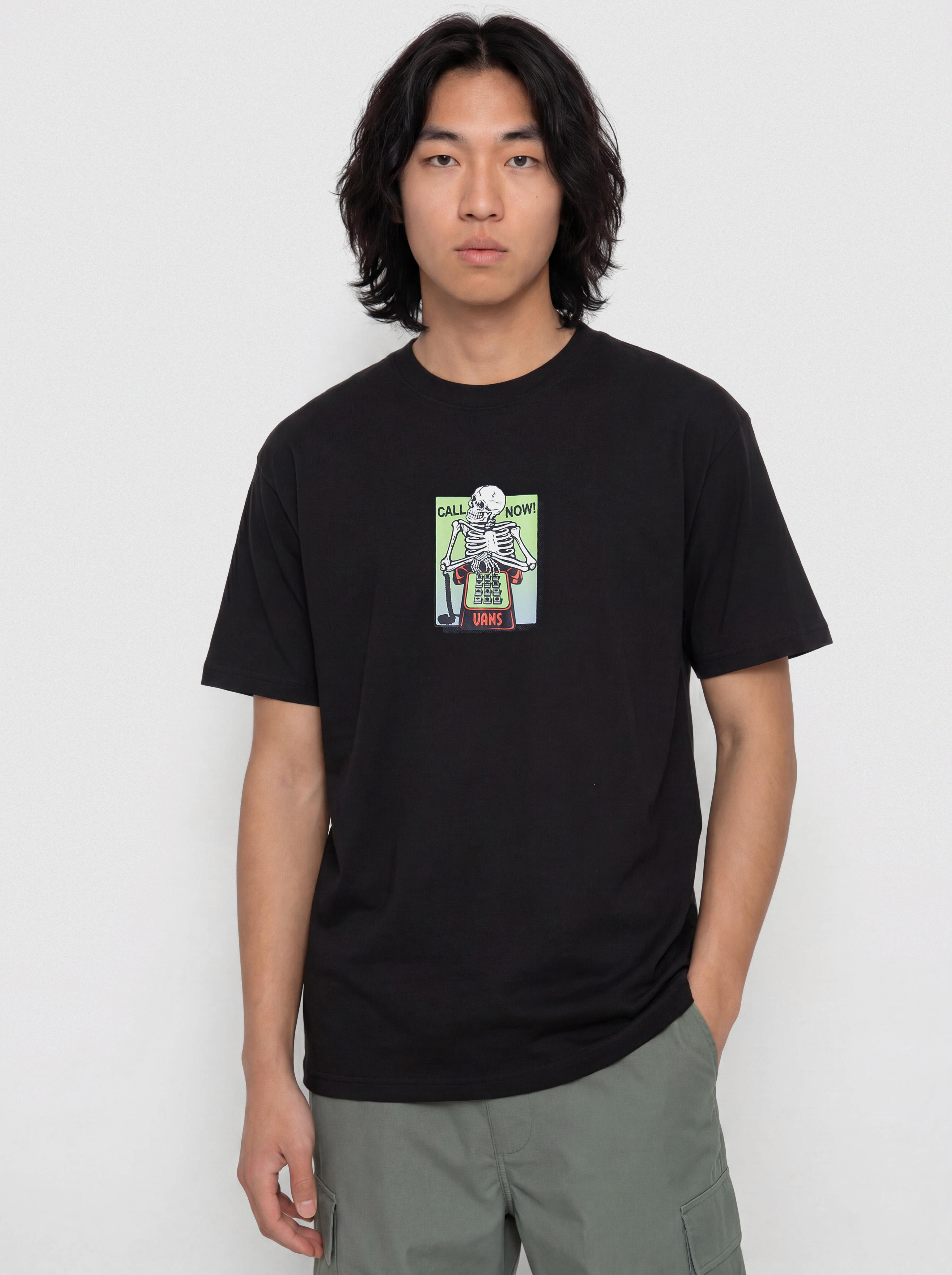 Тениска Vans Call Now (black)