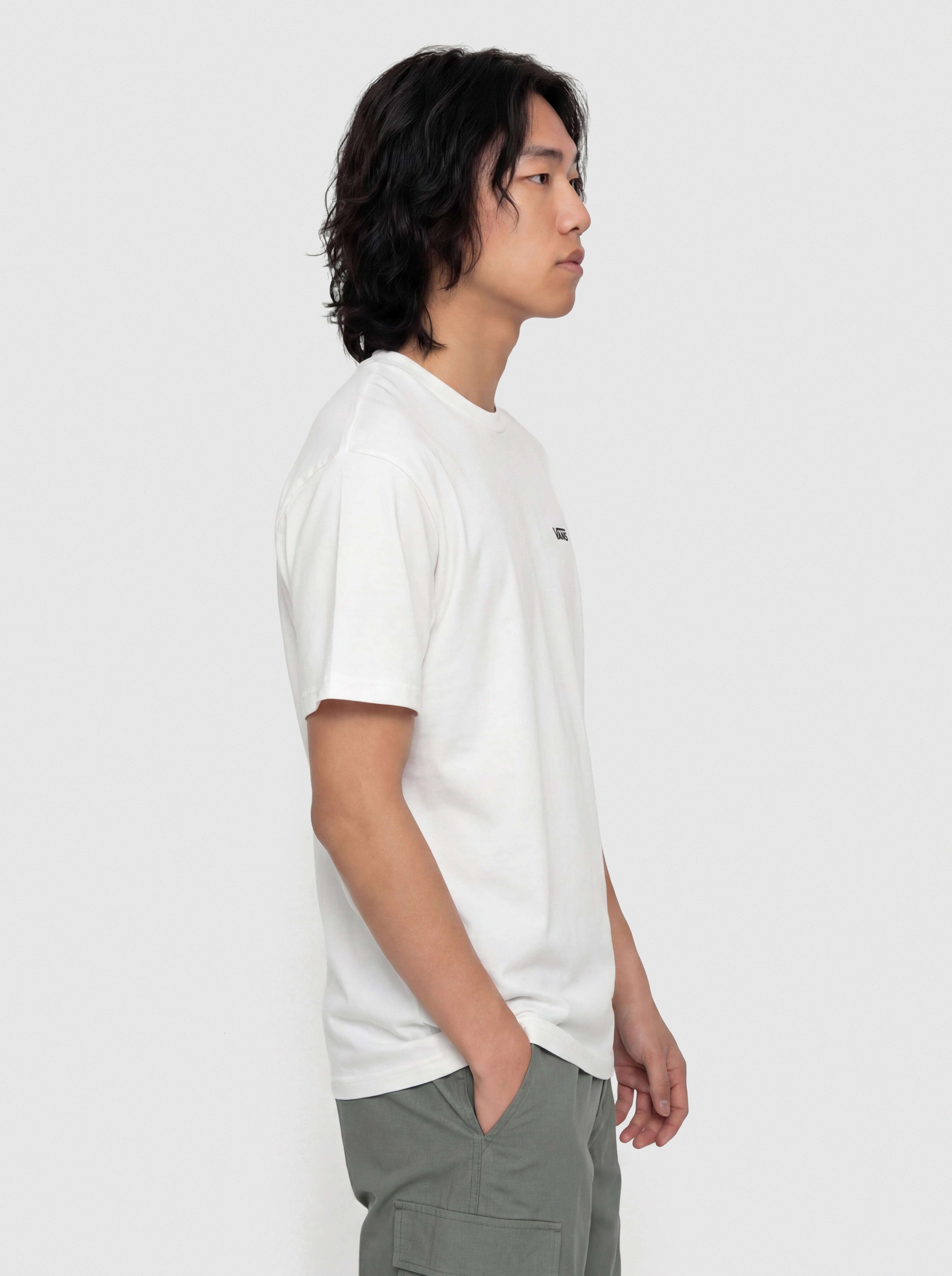 Тениска Vans Left Chest II Loose (white)