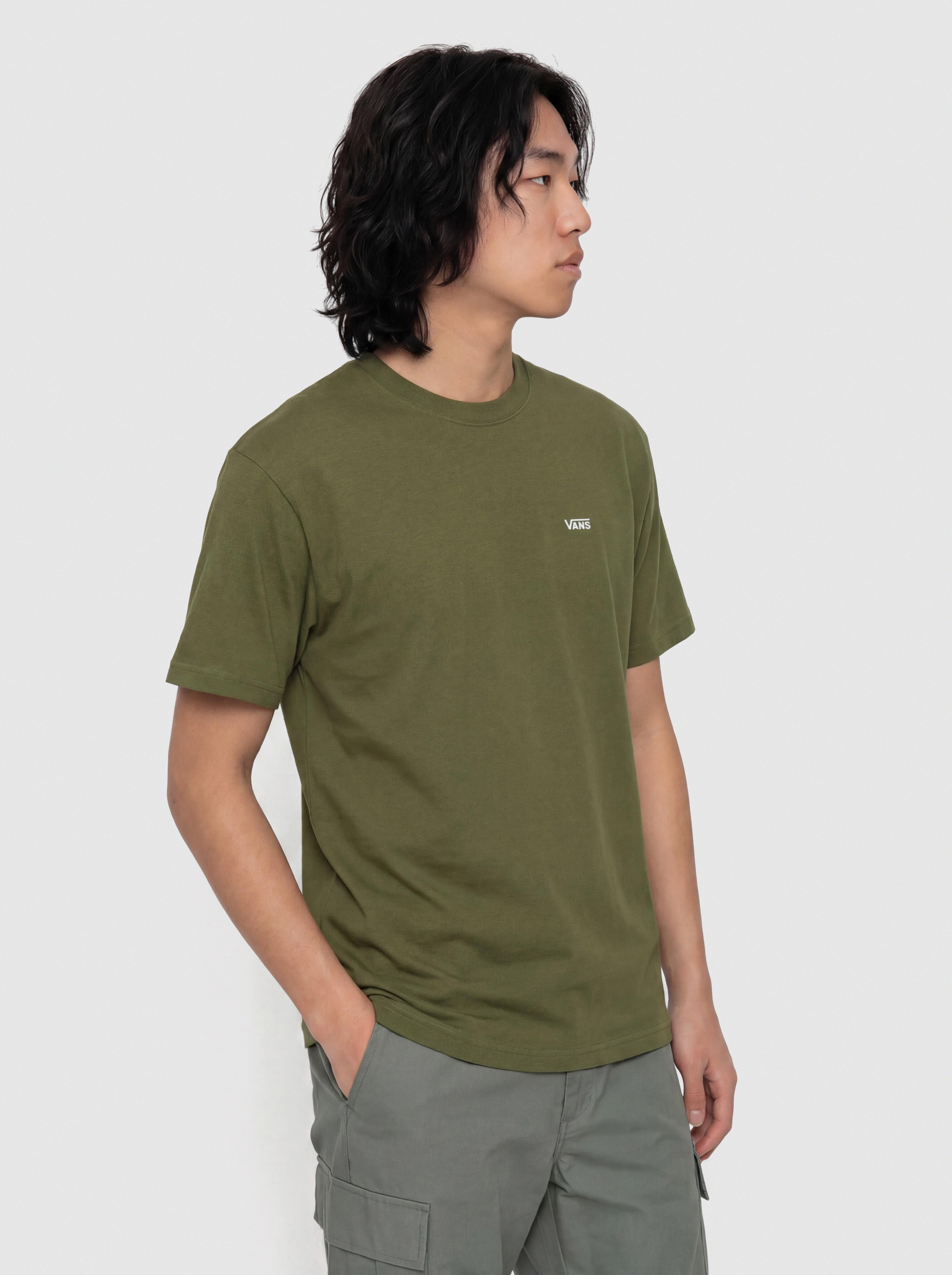 Тениска Vans Left Chest II Loose (green balsam)
