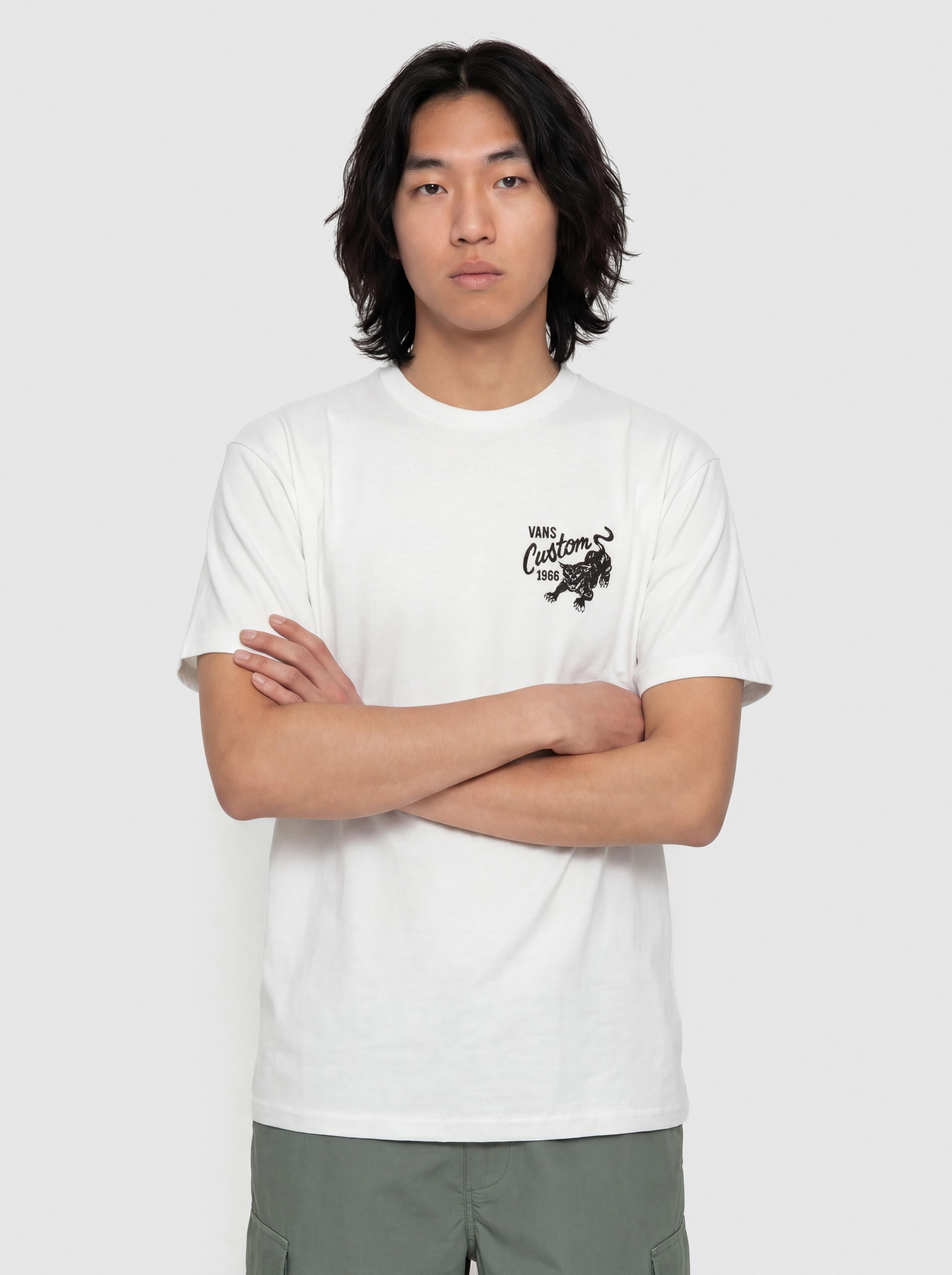 Тениска Vans Custom Cat (white)