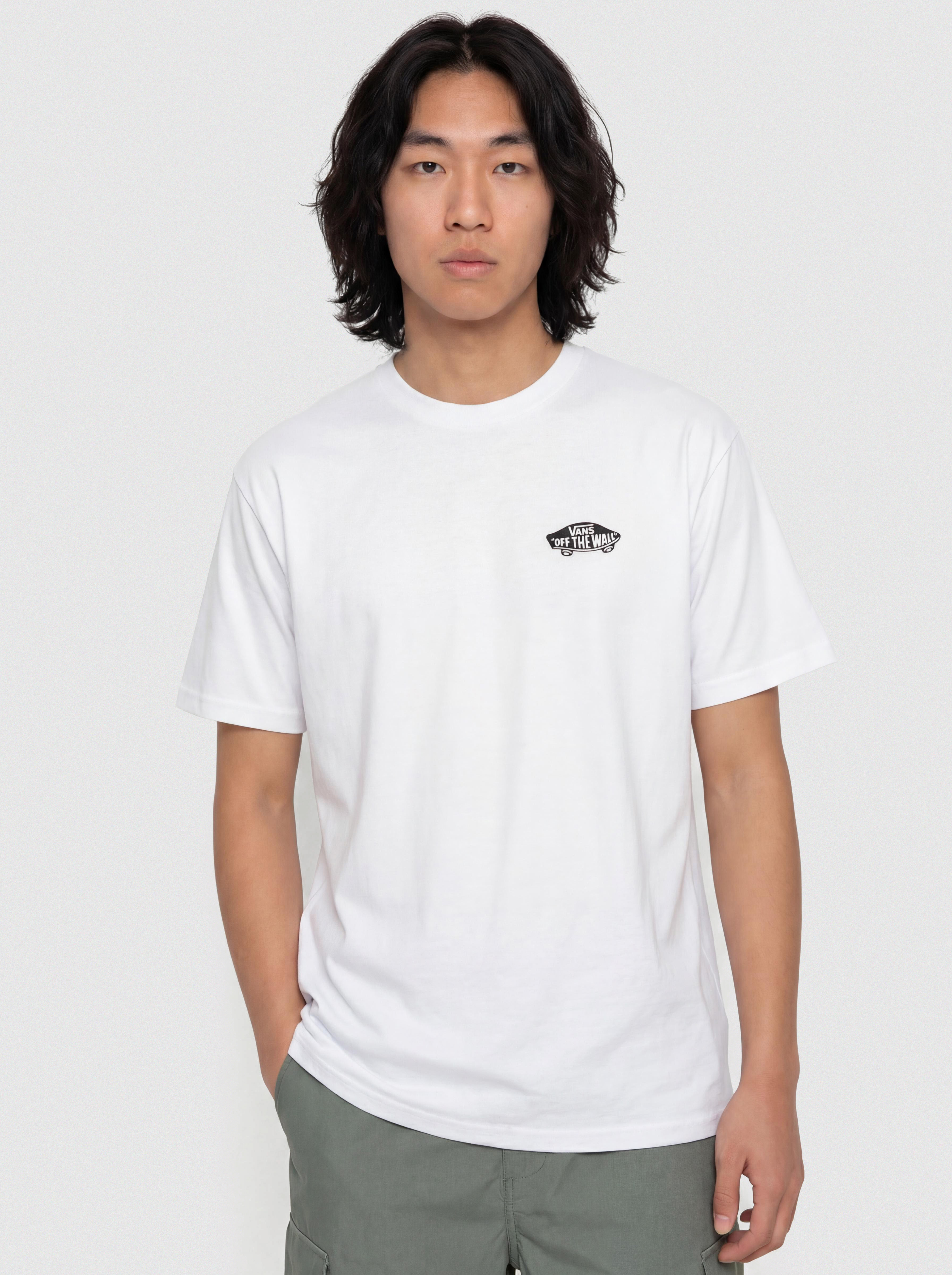 Тениска Vans Double Standard (white/black)