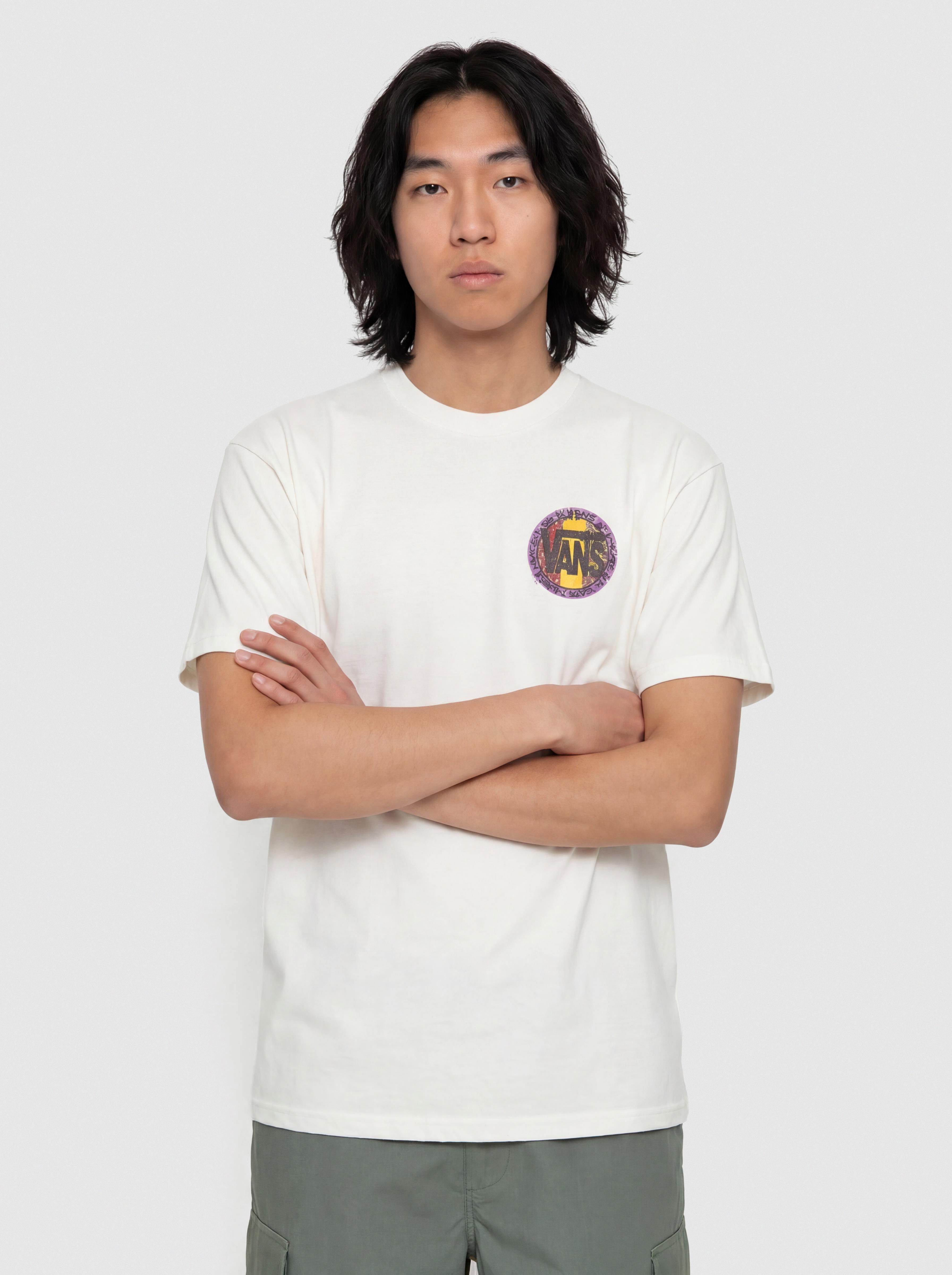 Тениска Vans Blotched Circle (marshmallow)
