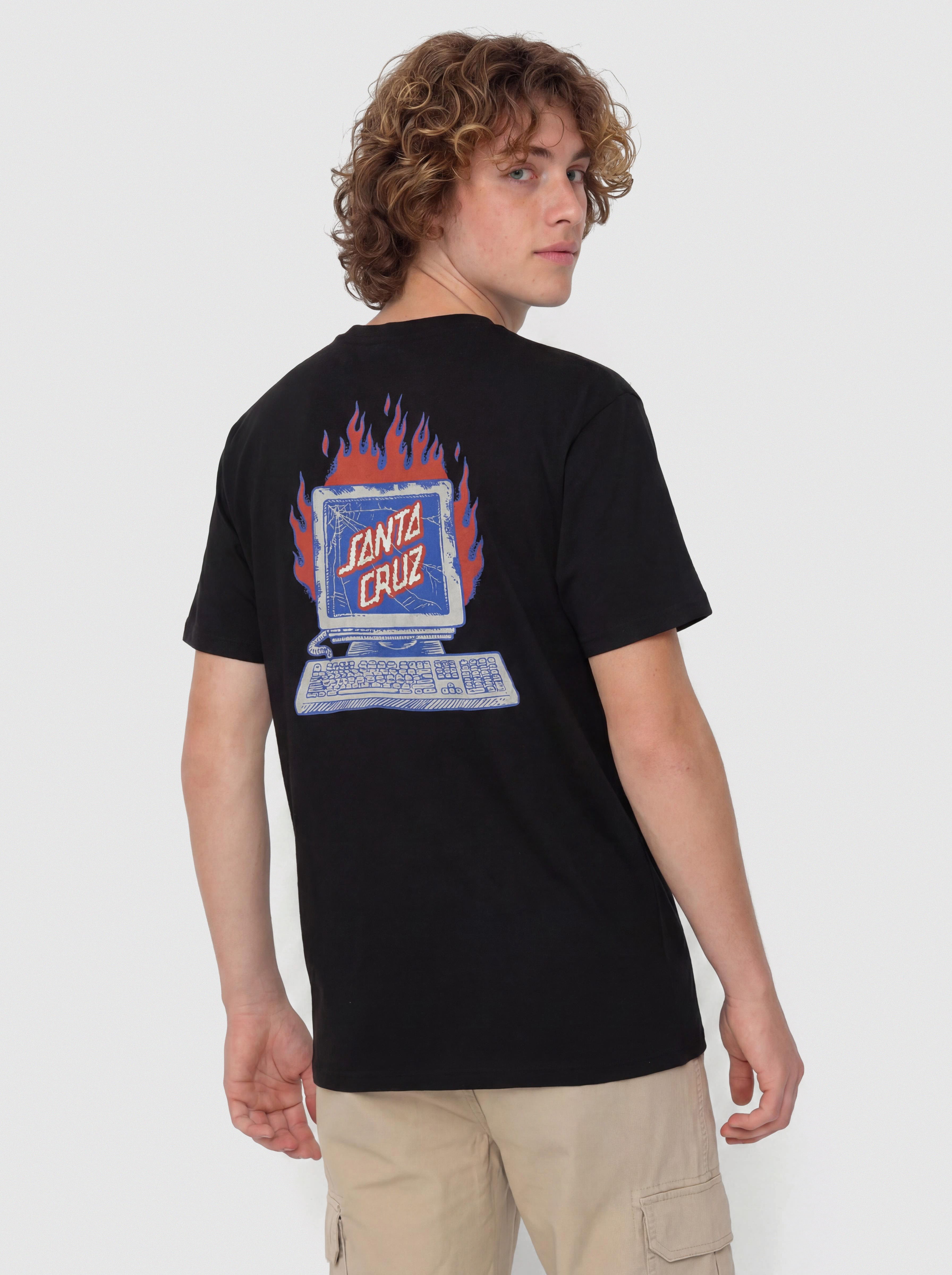 Тениска Santa Cruz Self Destruct (black)