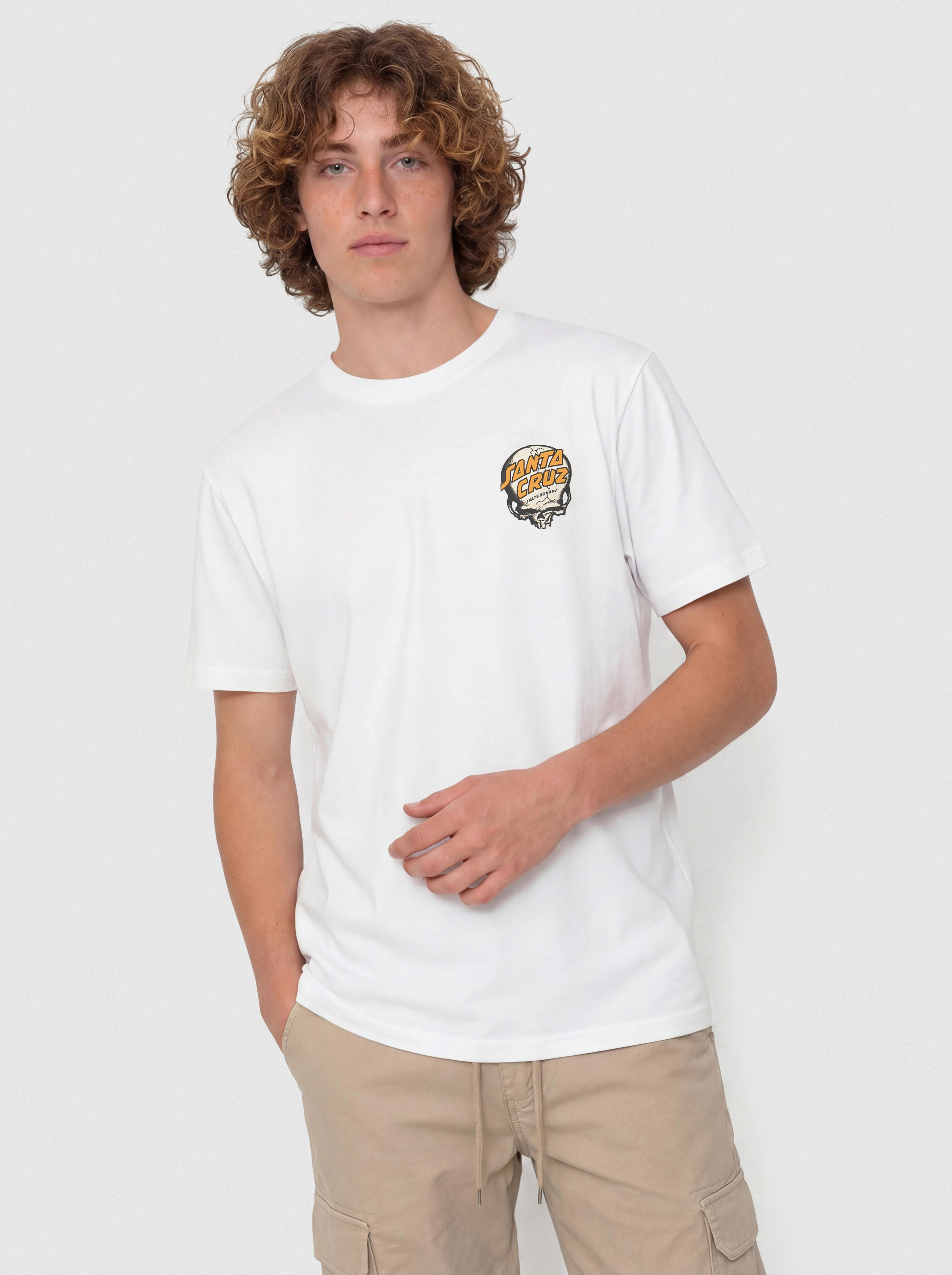 Тениска Santa Cruz O'Brien Scream Reaper (white)