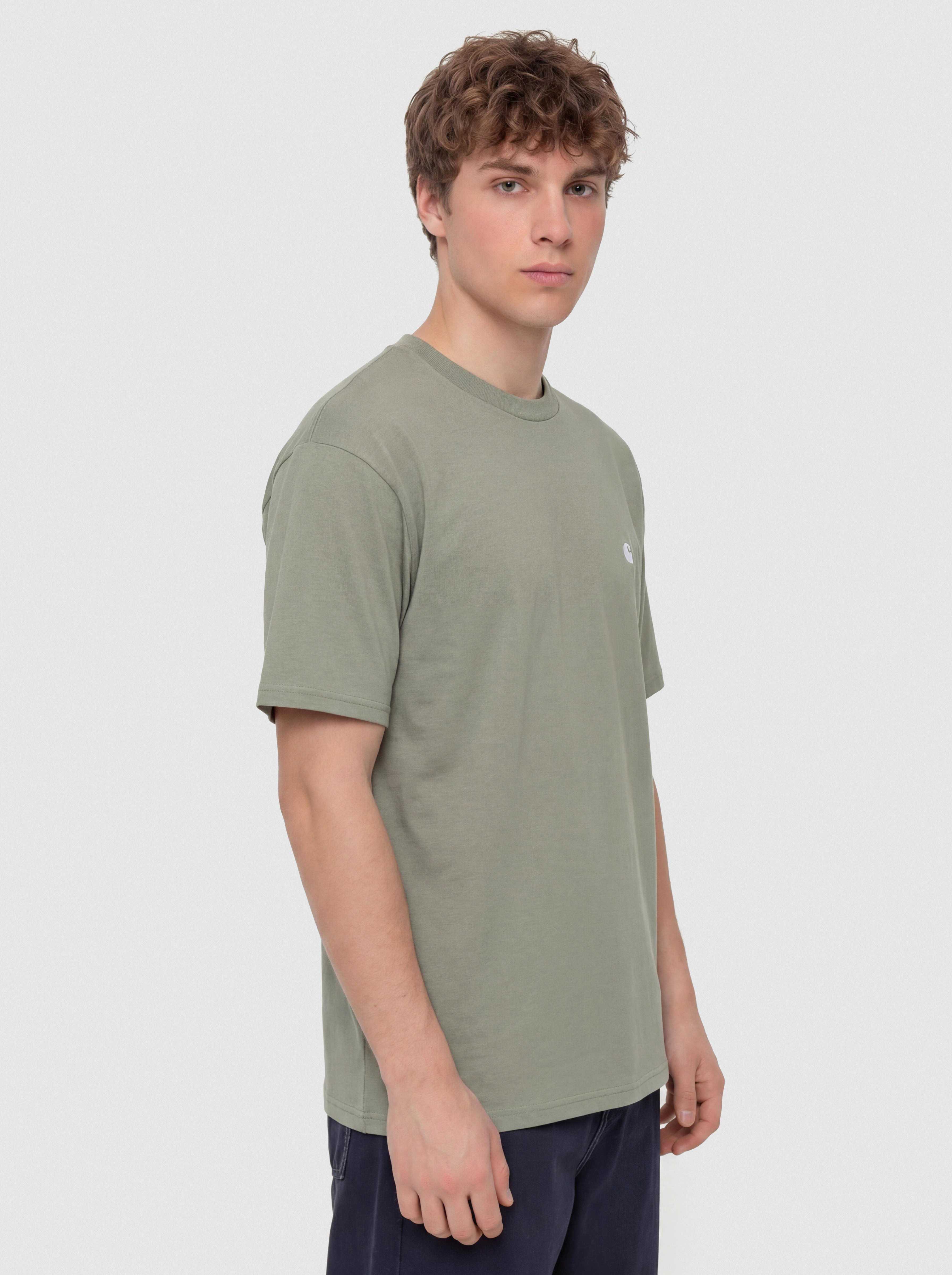 u0422u0435u043du0438u0441u043au0430 Carhartt WIP Madison (shady green/white)