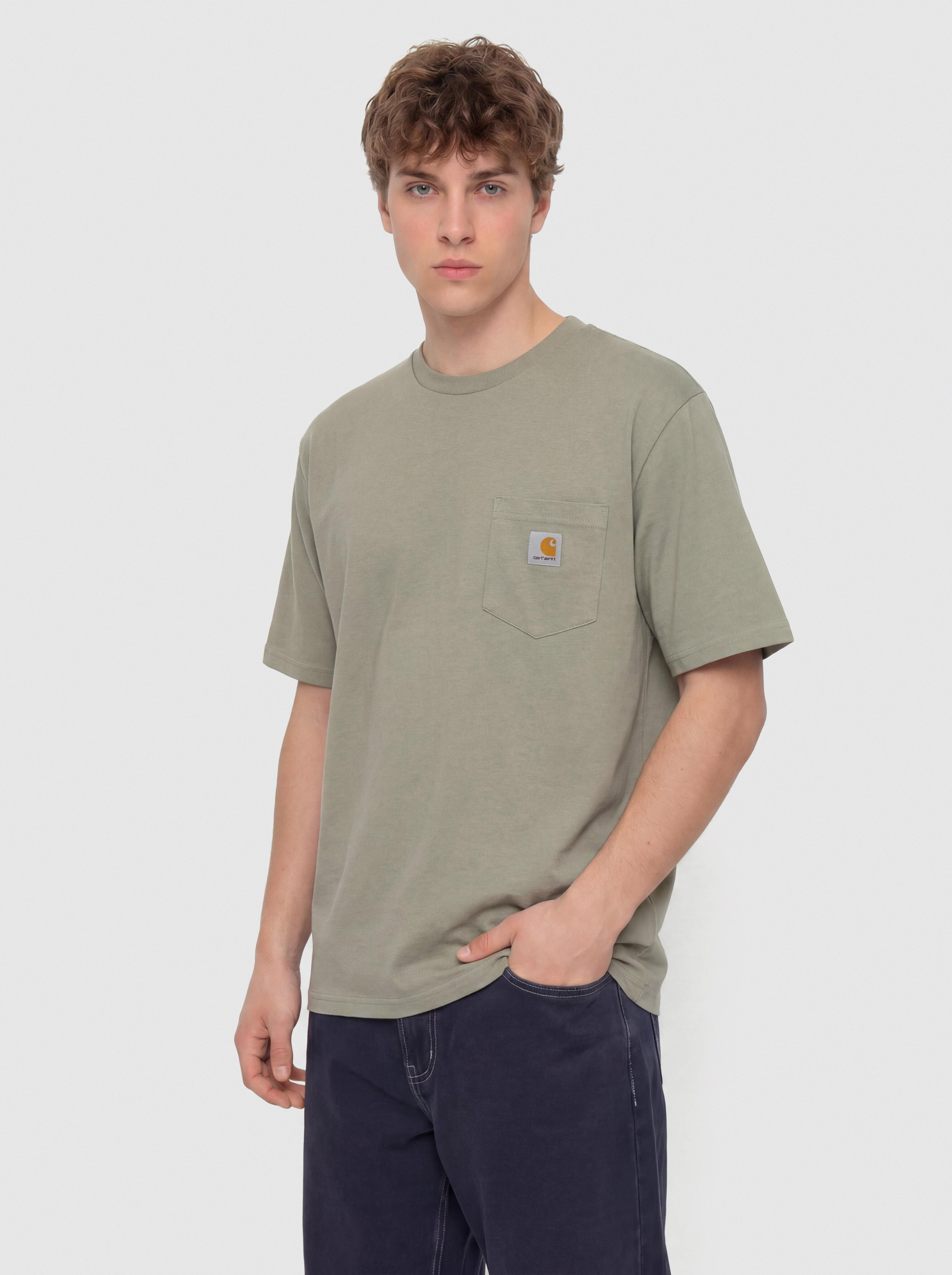 u0422u0435u043du0438u0441u043au0430 Carhartt WIP Pocket (shady green)