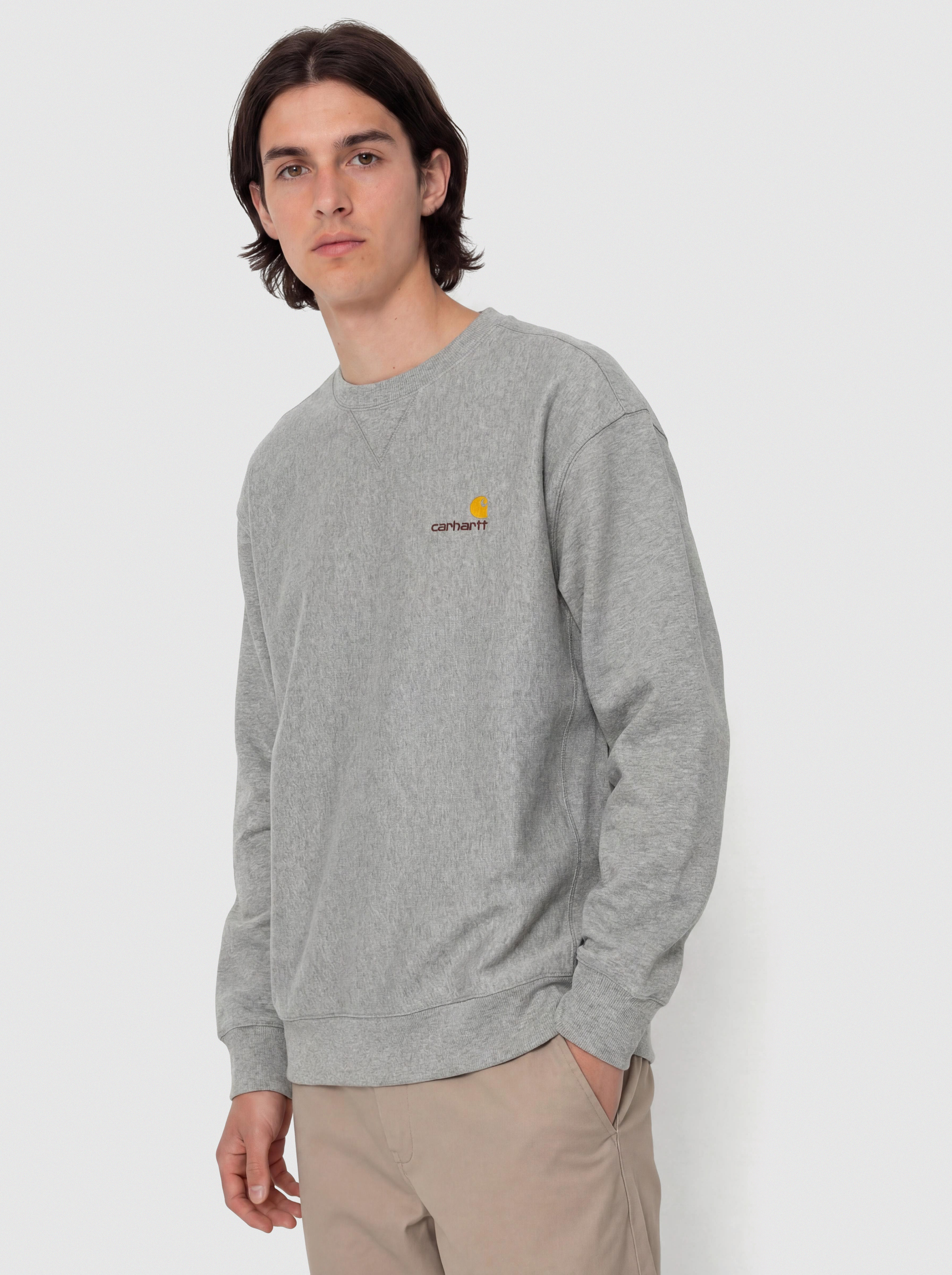 u0421u0443u0438u0442u0448u044au0440u0442 Carhartt WIP American Script (grey heather)