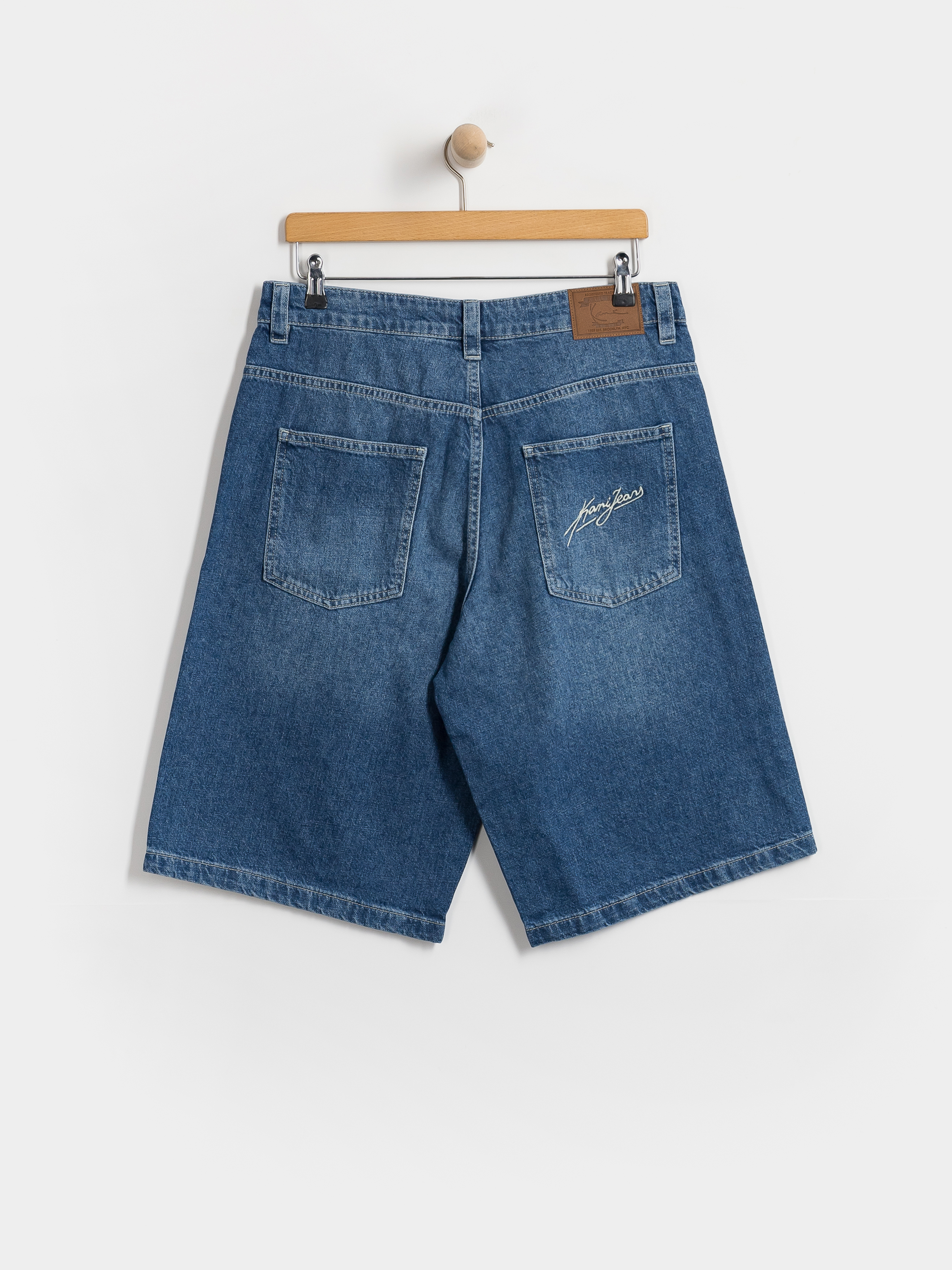 Къси панталони Karl Kani Jeans Denim Jorts (blue)