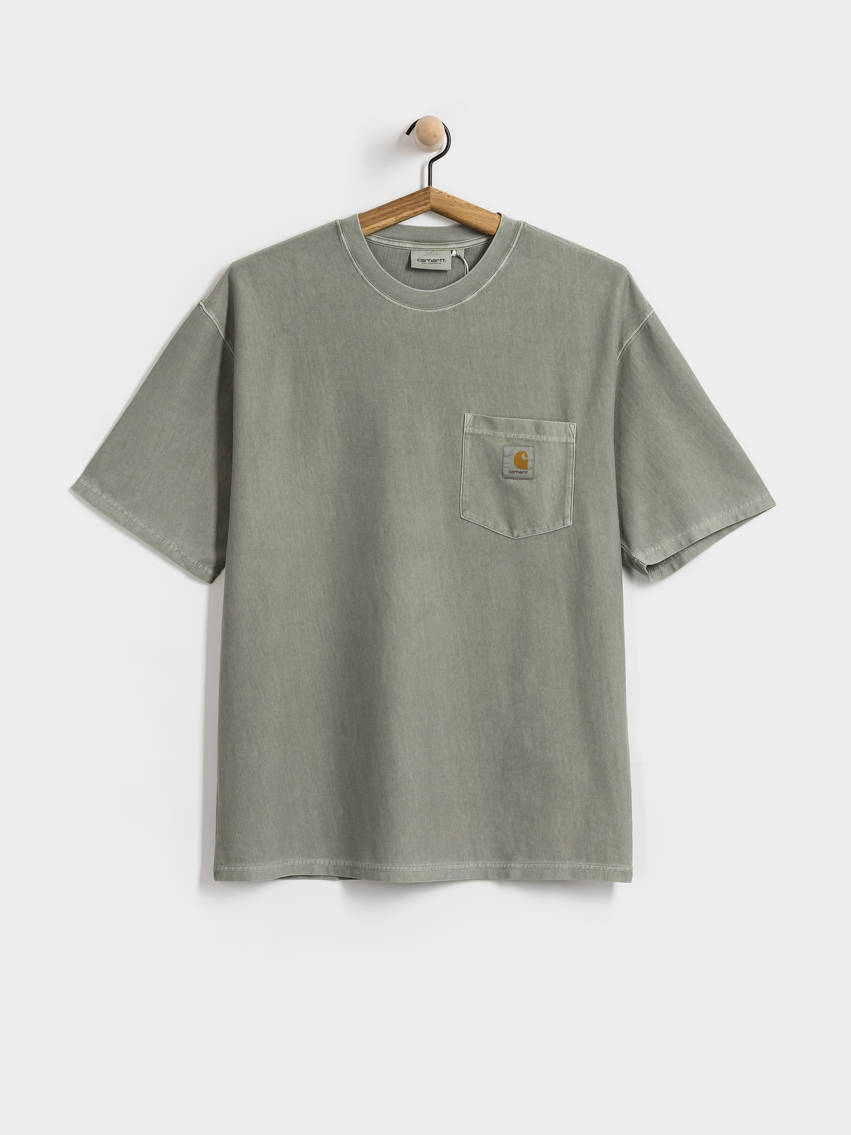 Тениска Carhartt WIP Loose Pocket (shady green)