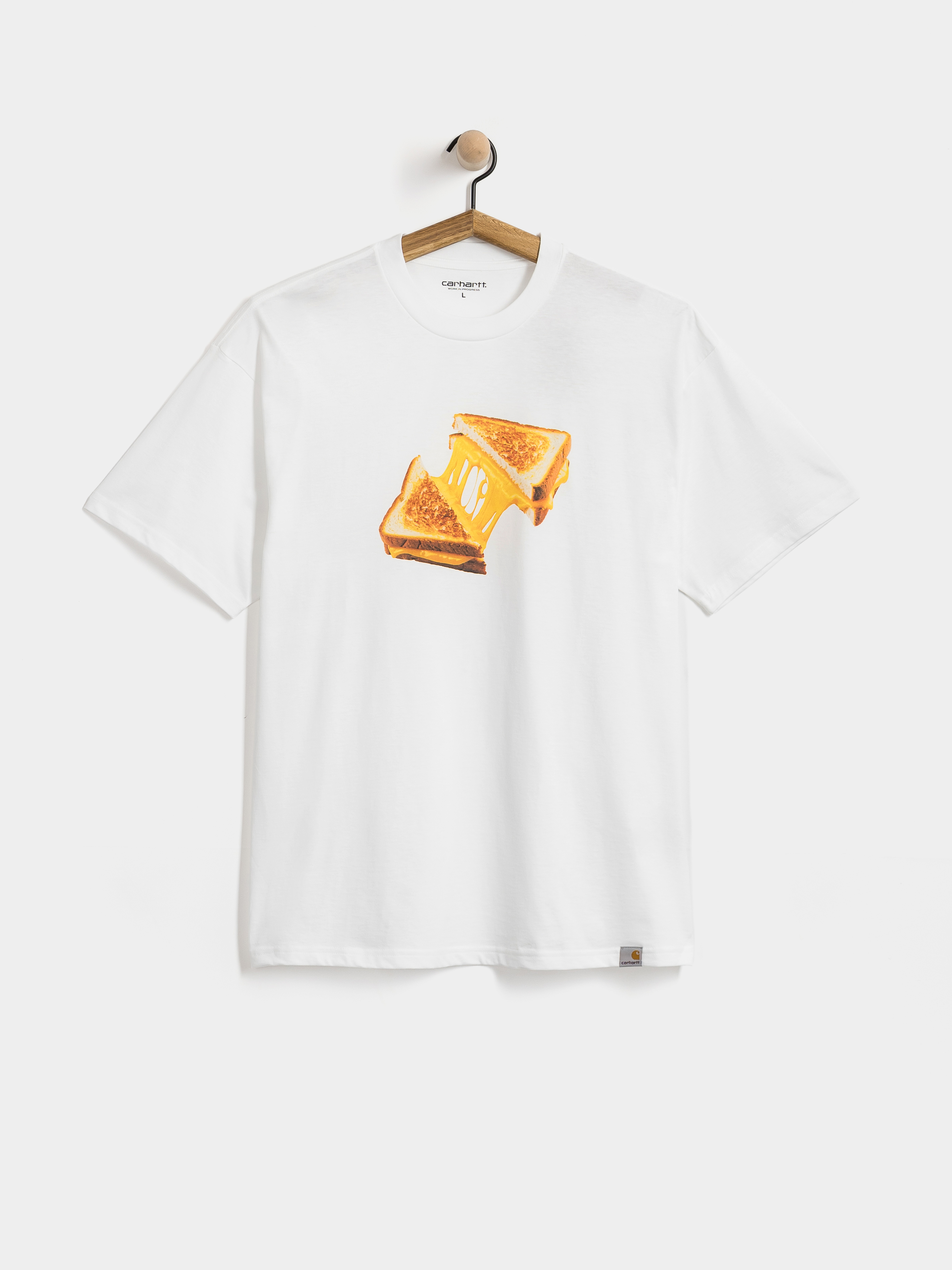 Тениска Carhartt WIP Cheese Toast (white)