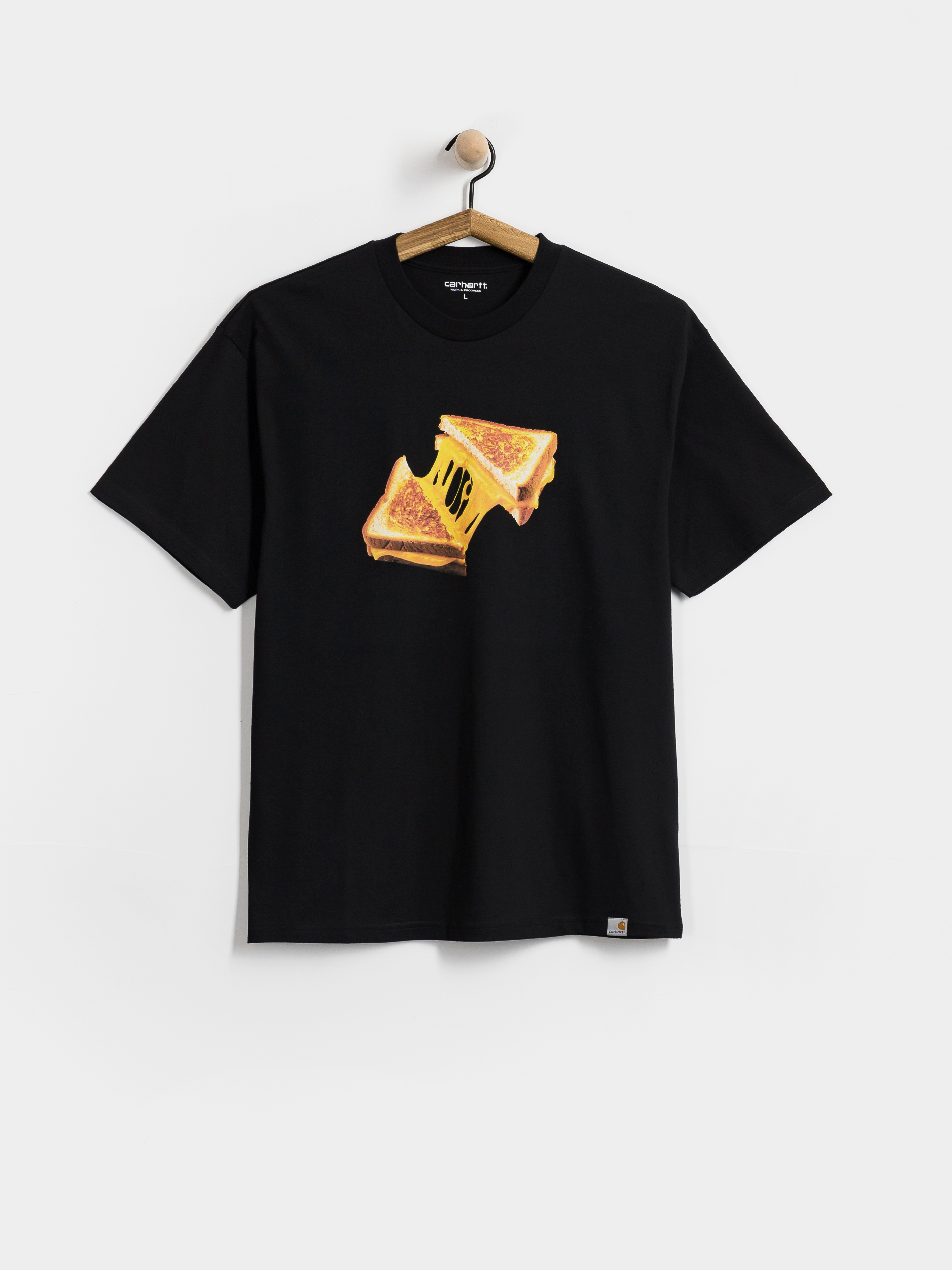 Тениска Carhartt WIP Cheese Toast (black)