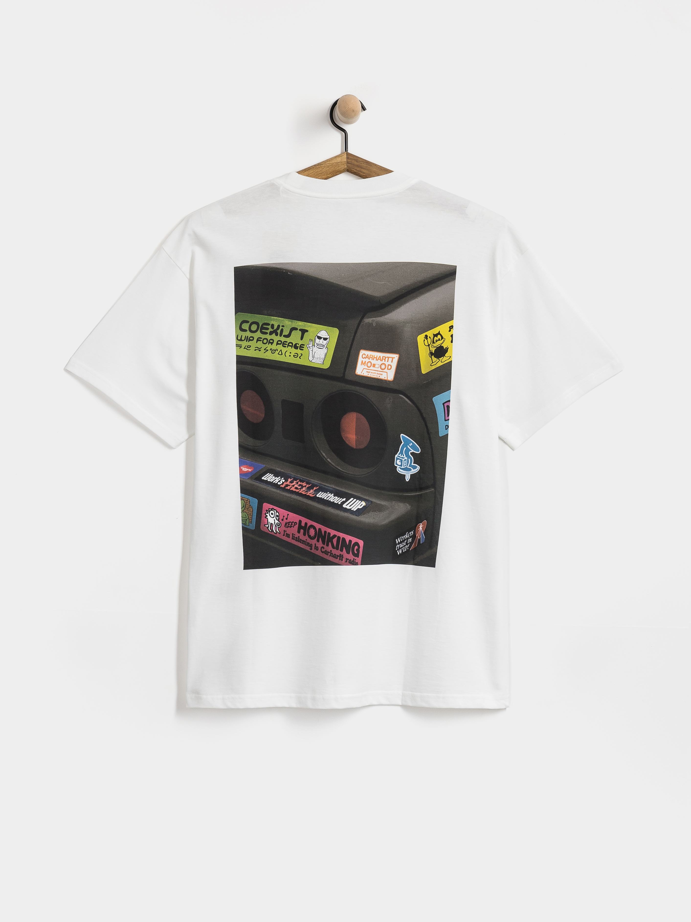 Тениска Carhartt WIP Bumper Car (white)