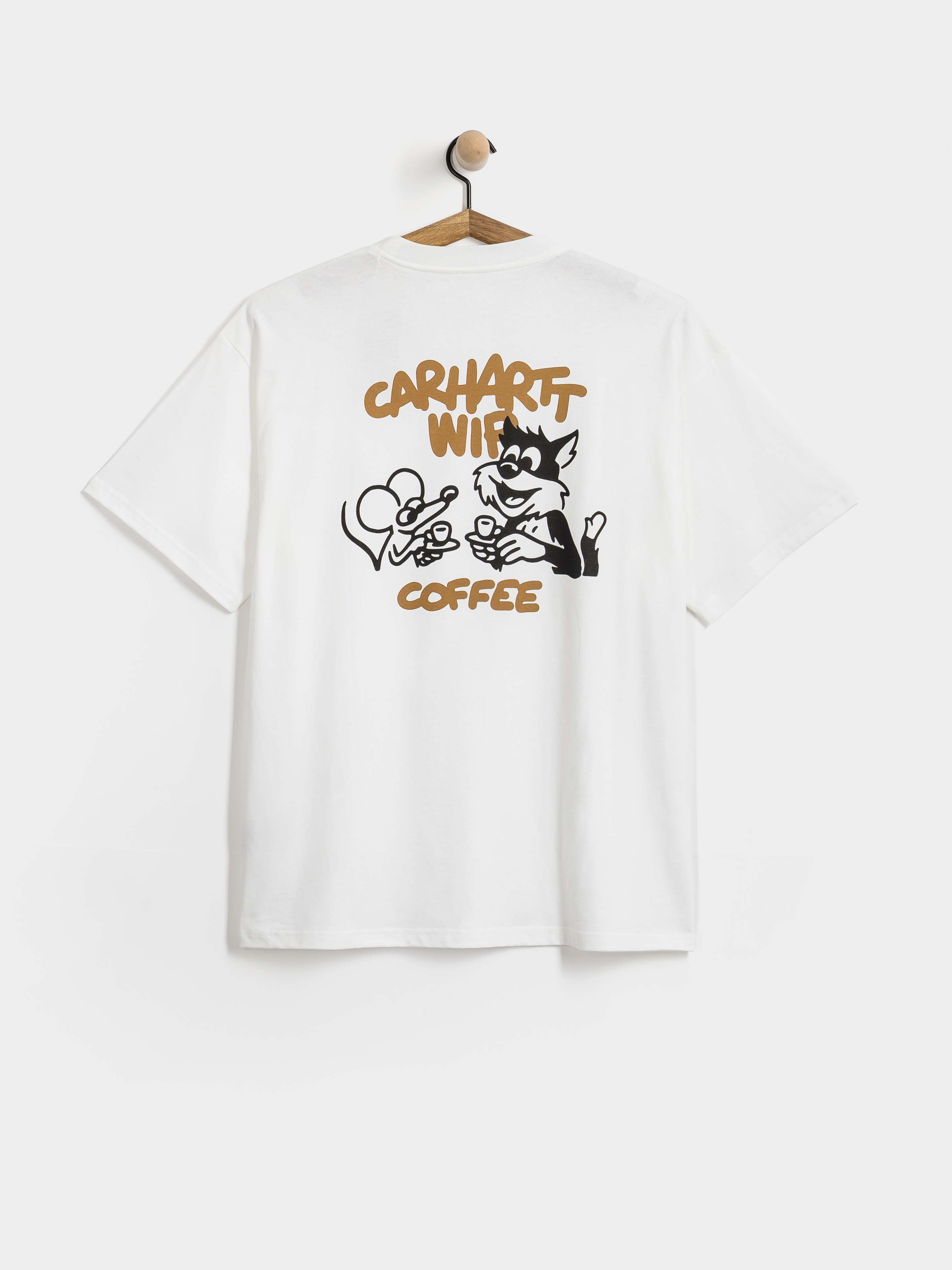 Тениска Carhartt WIP Coffee Break (white)