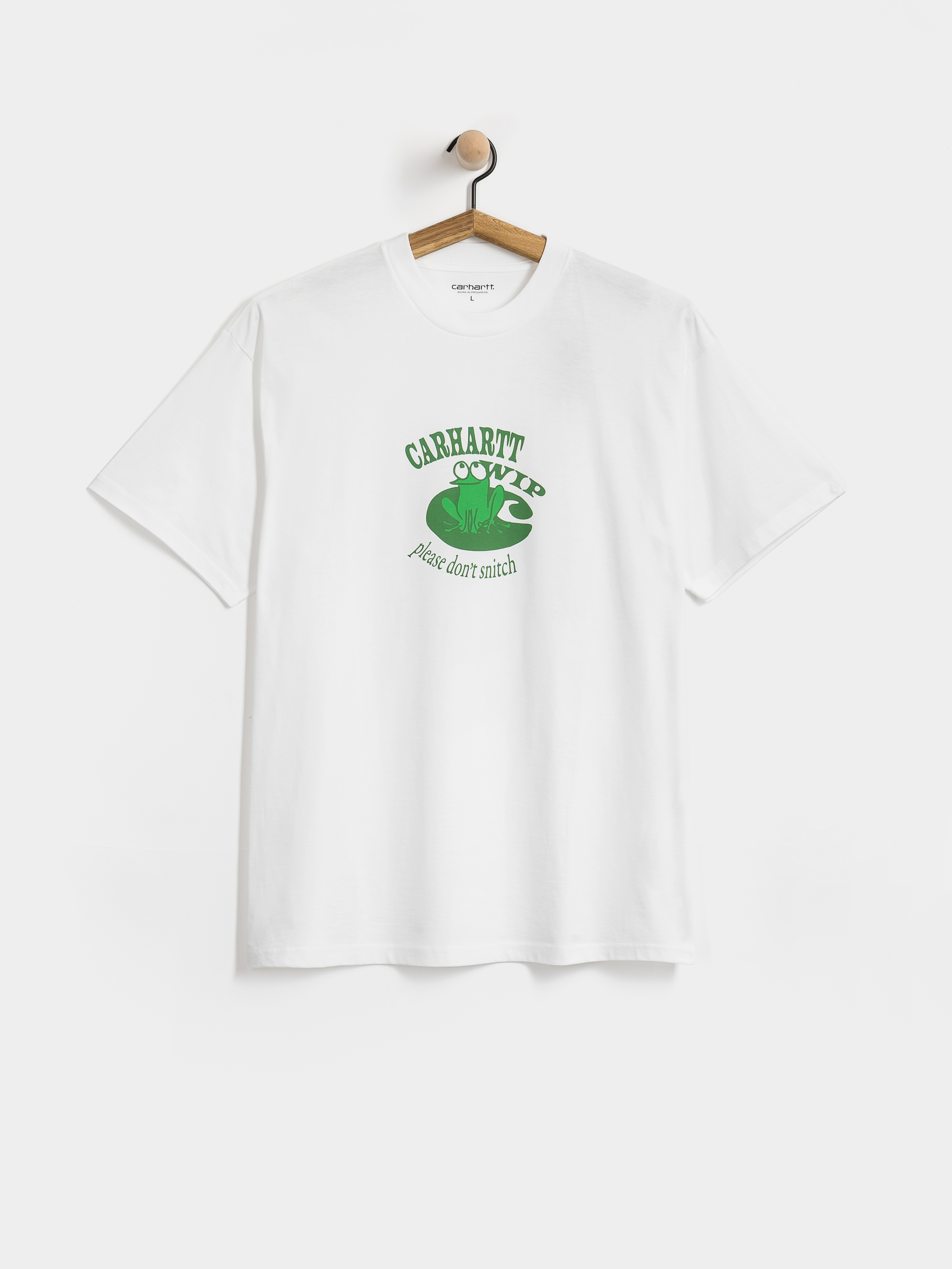 Тениска Carhartt WIP Dont Snitch (white)