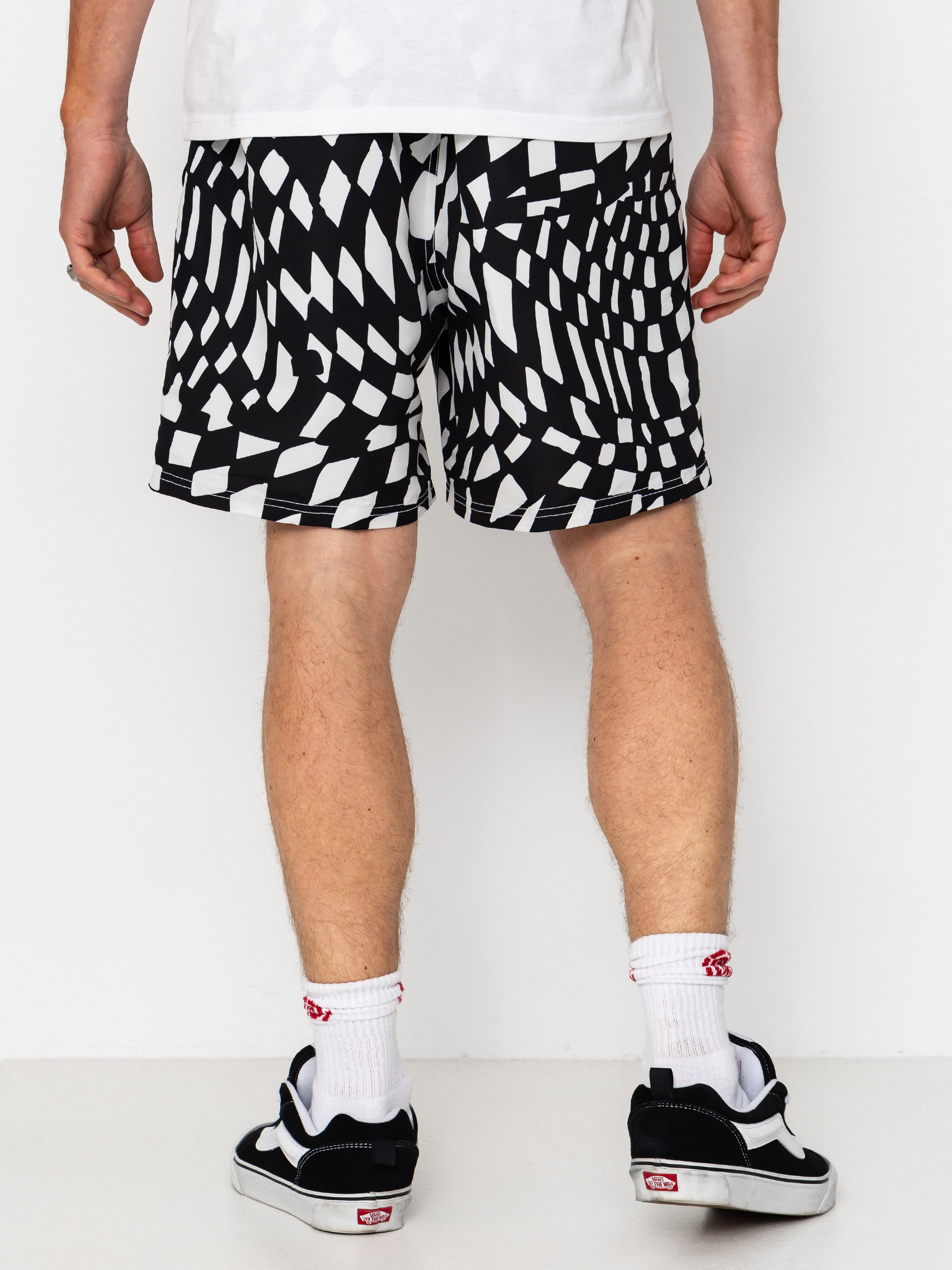 Плажни къси панталони Vans Primary II Elastic Printed (black/white)