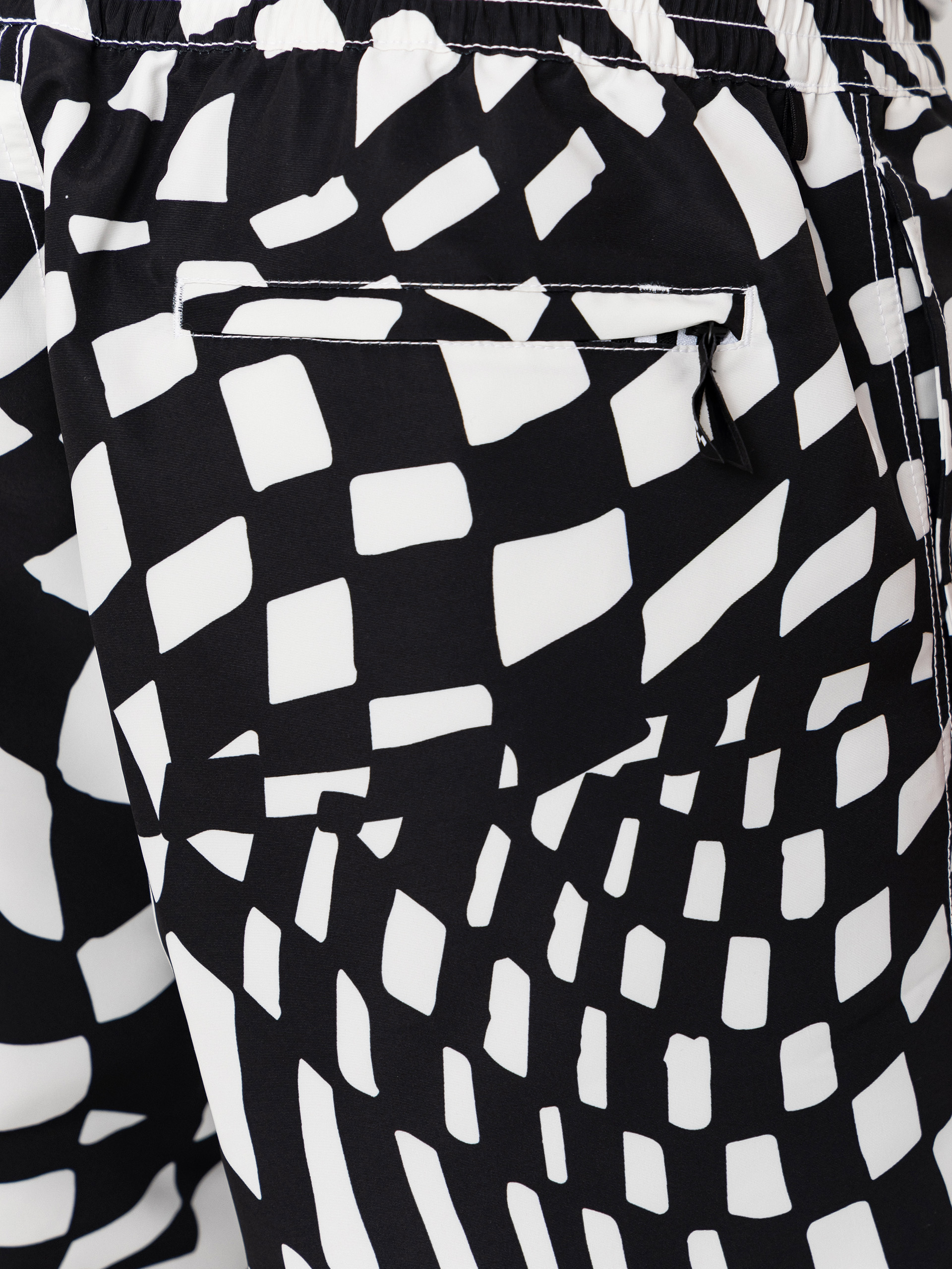 Плажни къси панталони Vans Primary II Elastic Printed (black/white)